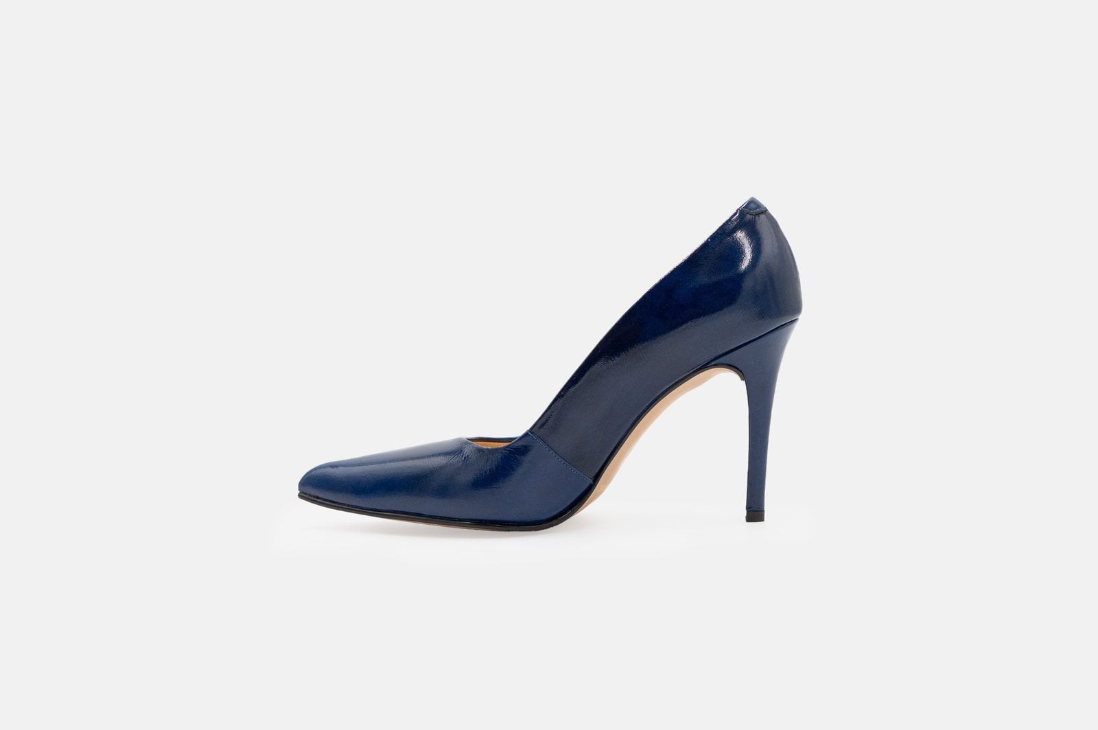 STILETTO CAMELIA AZUL NOCHE CUERO CHAROL - 3