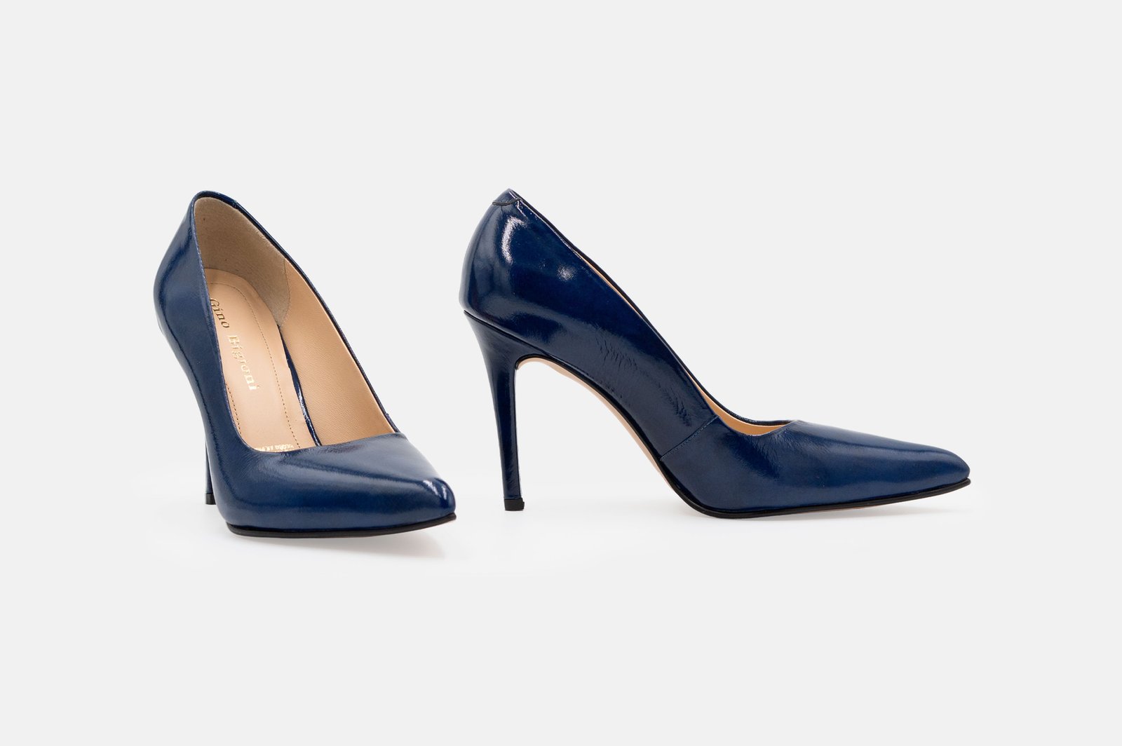 STILETTO CAMELIA AZUL NOCHE CUERO CHAROL - 4