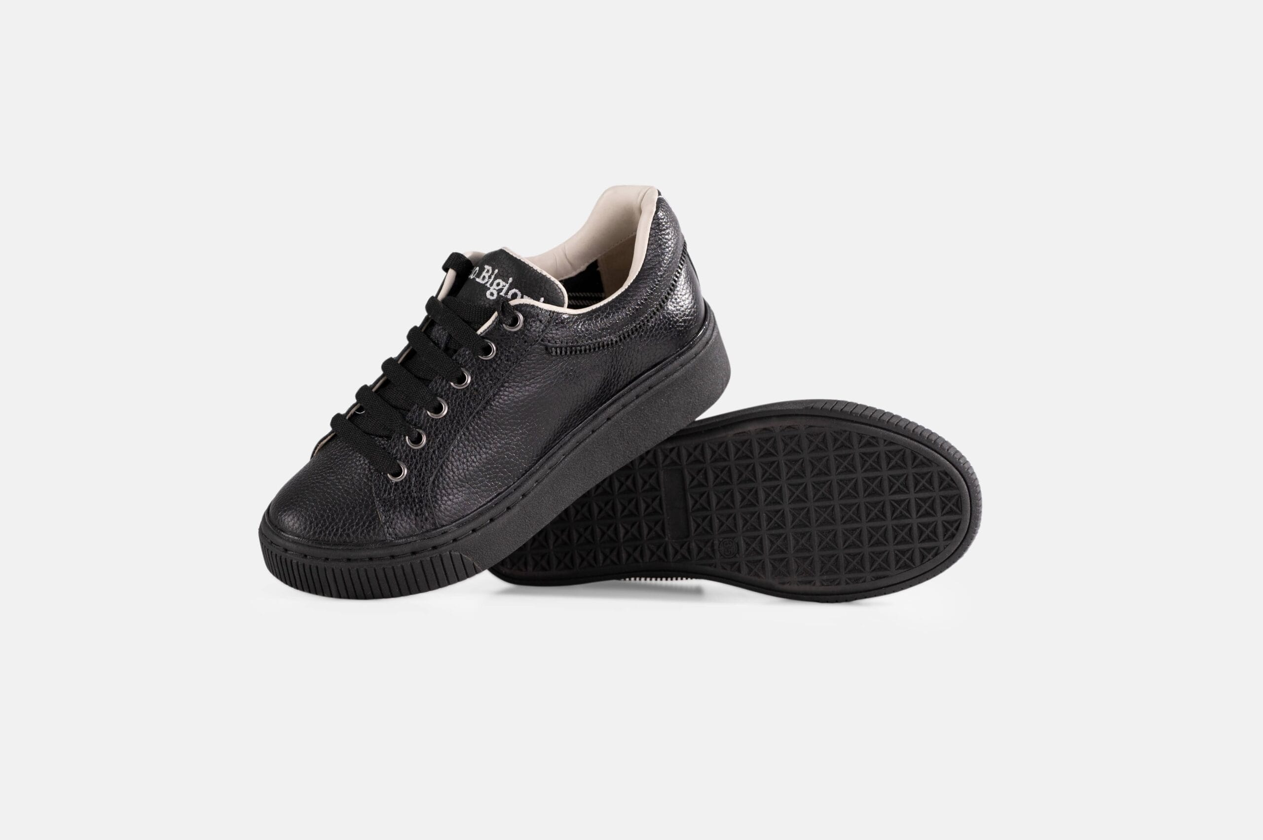 ZAPATILLAS MUJER CUERO FLOTTER BIGIONI ZA39 NEGRO - 4