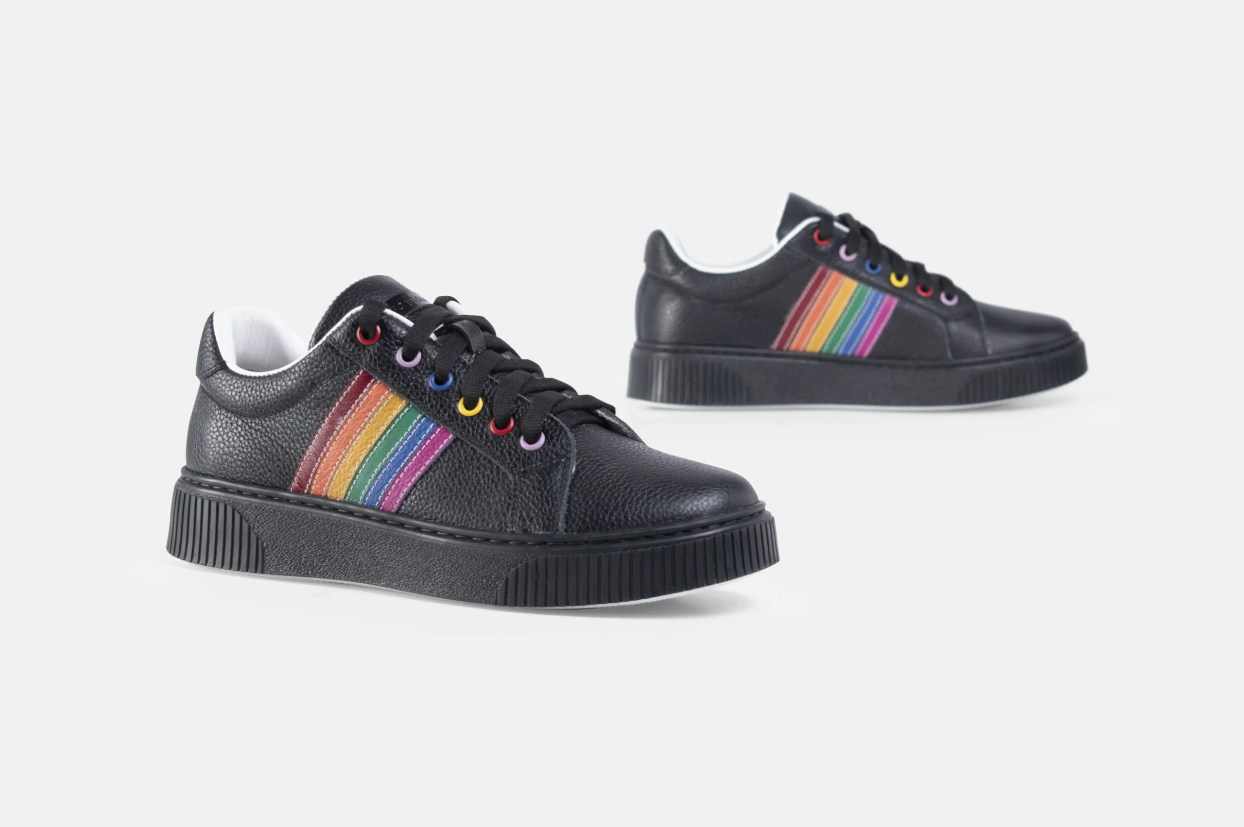 ZAPATILLAS MUJER CUERO FLOTTER BIGIONI ZA44 NEGRO - 4