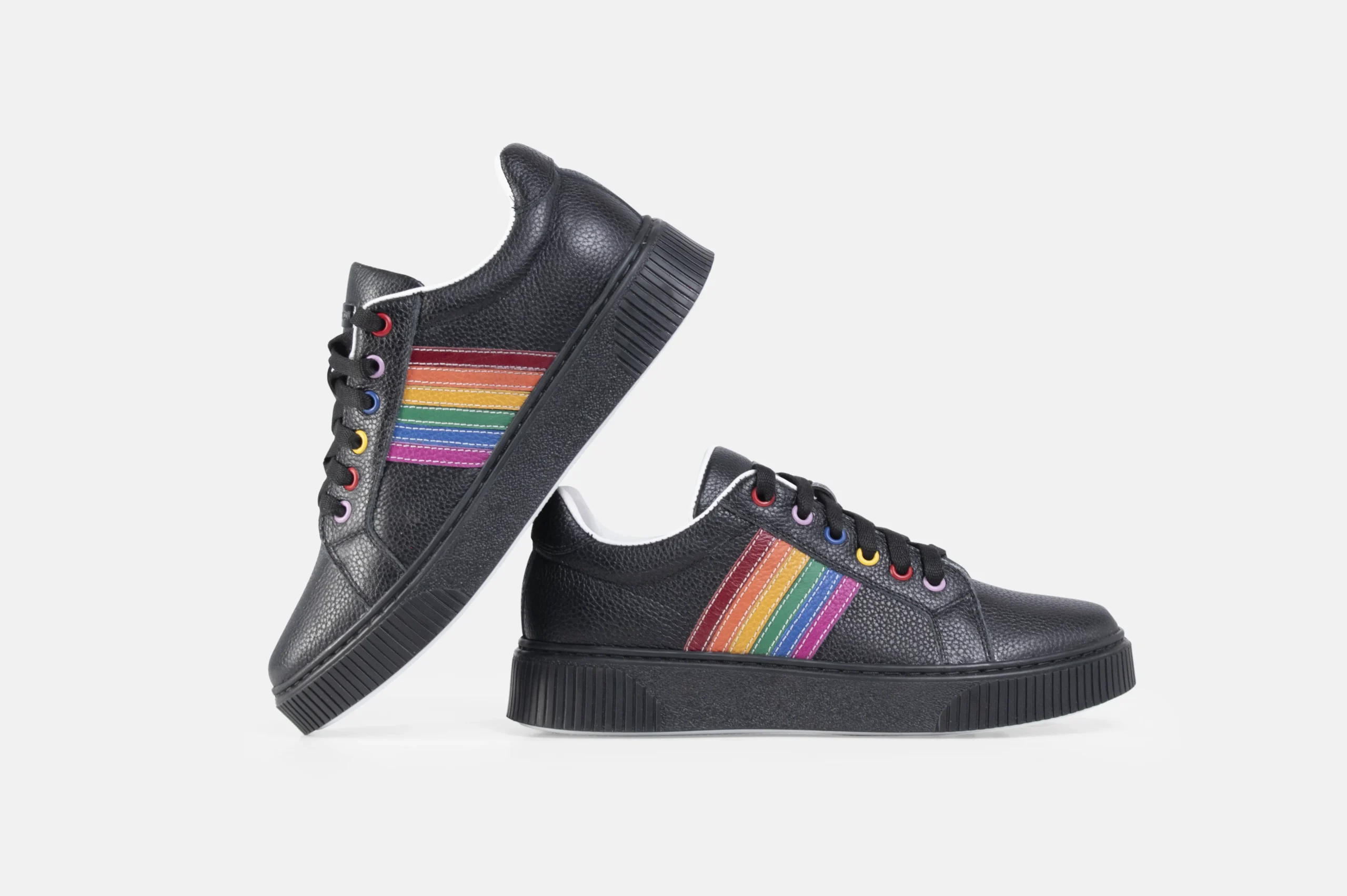 ZAPATILLAS MUJER CUERO FLOTTER BIGIONI ZA44 NEGRO - 5