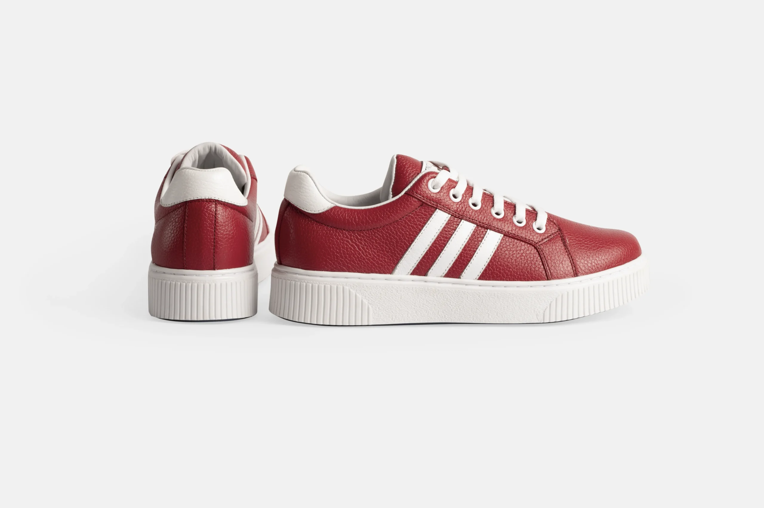 ZAPATILLAS MUJER CUERO FLOTTER BIGIONI ZA-BICOLOR ROJO - 4