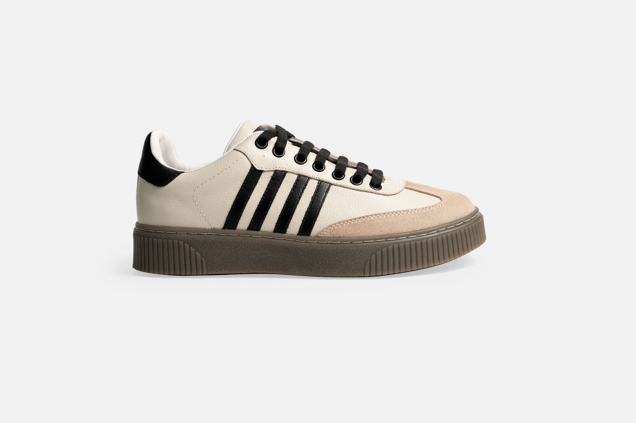 ZAPATILLAS MUJER CUERO NAPA BIGIONI ZAM-04 BEIGE - 1