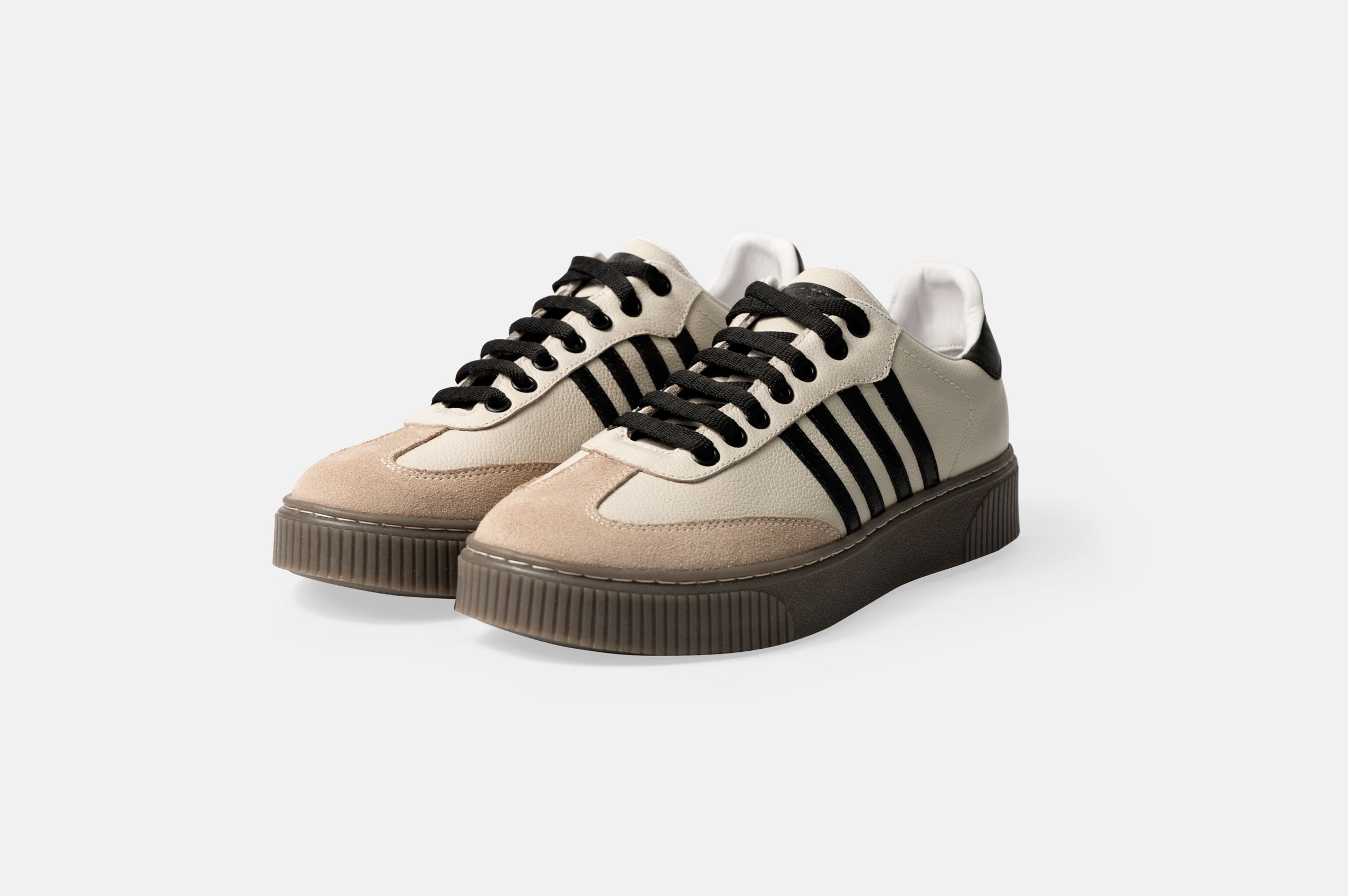 ZAPATILLAS MUJER CUERO NAPA BIGIONI ZAM-04 BEIGE - 3