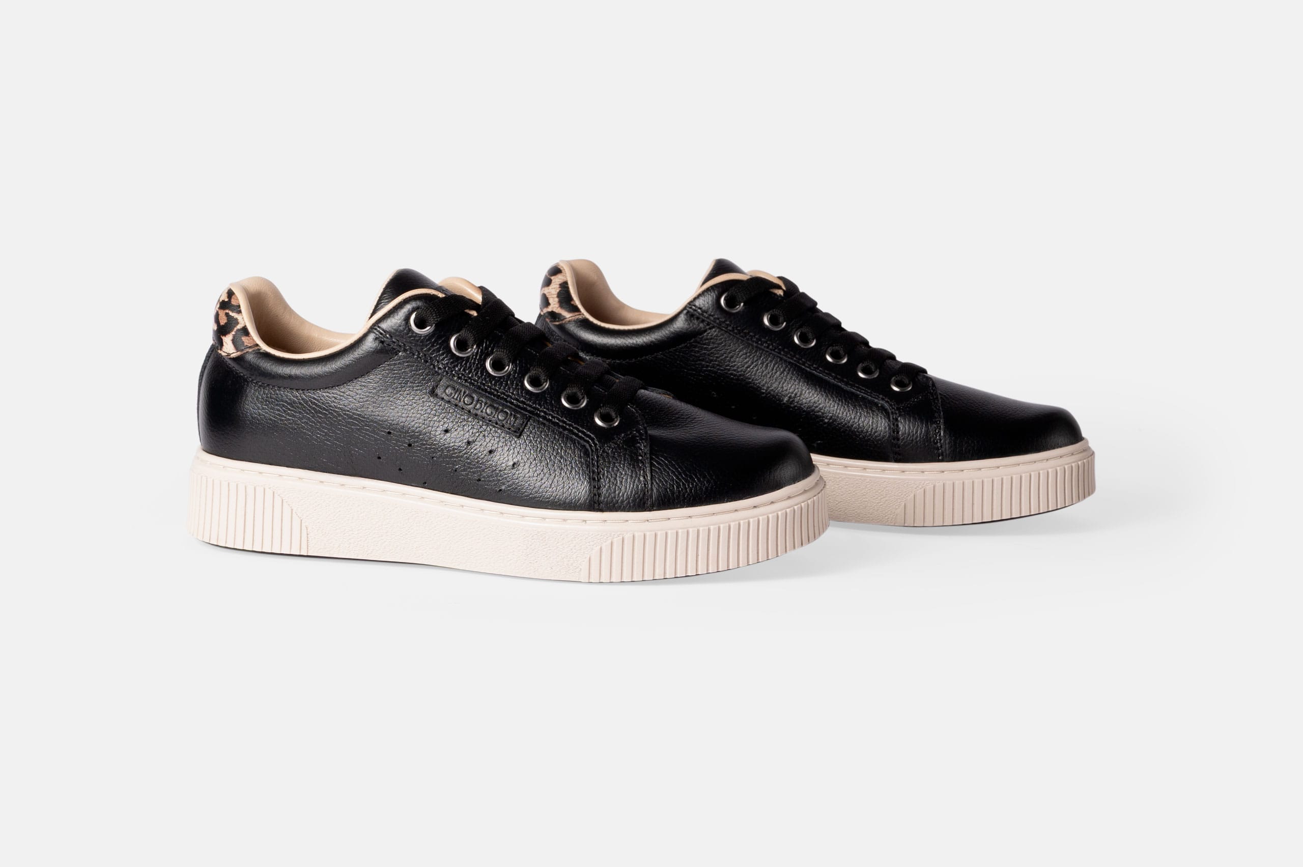 ZAPATILLAS MUJER CUERO NAPA BIGIONI ZA49 NEGRO - 4