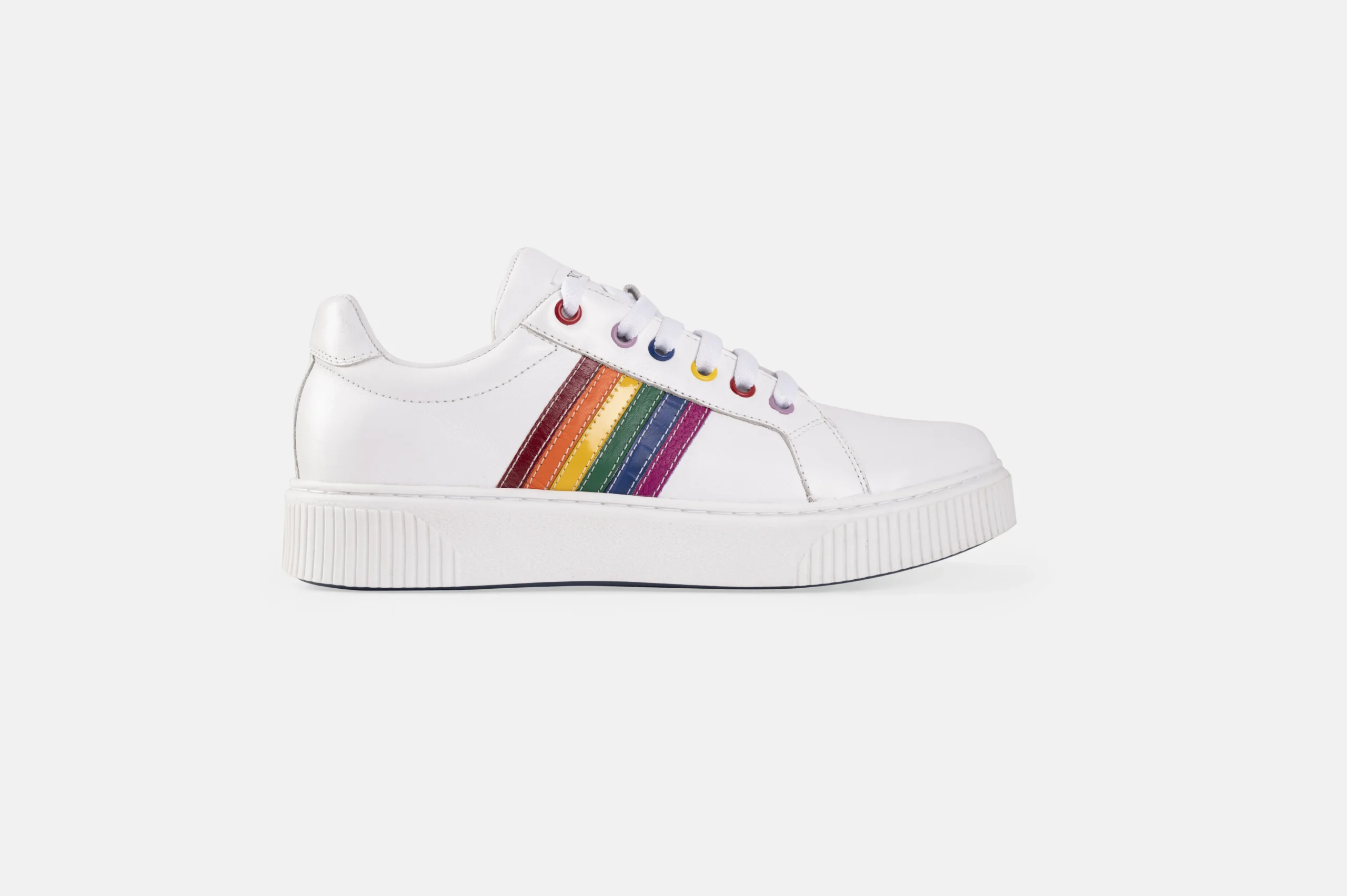 ZAPATILLAS MUJER CUERO NAPA BIGIONI ZA44 BLANCO - 1