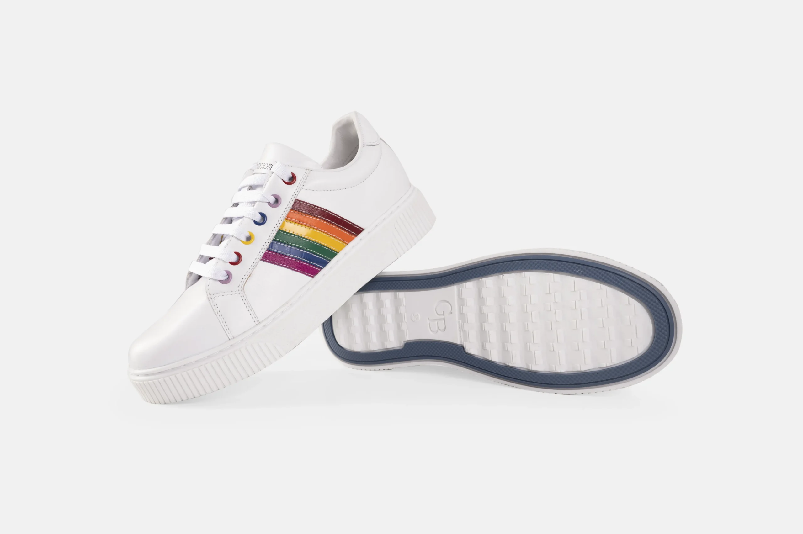 ZAPATILLAS MUJER CUERO NAPA BIGIONI ZA44 BLANCO - 5