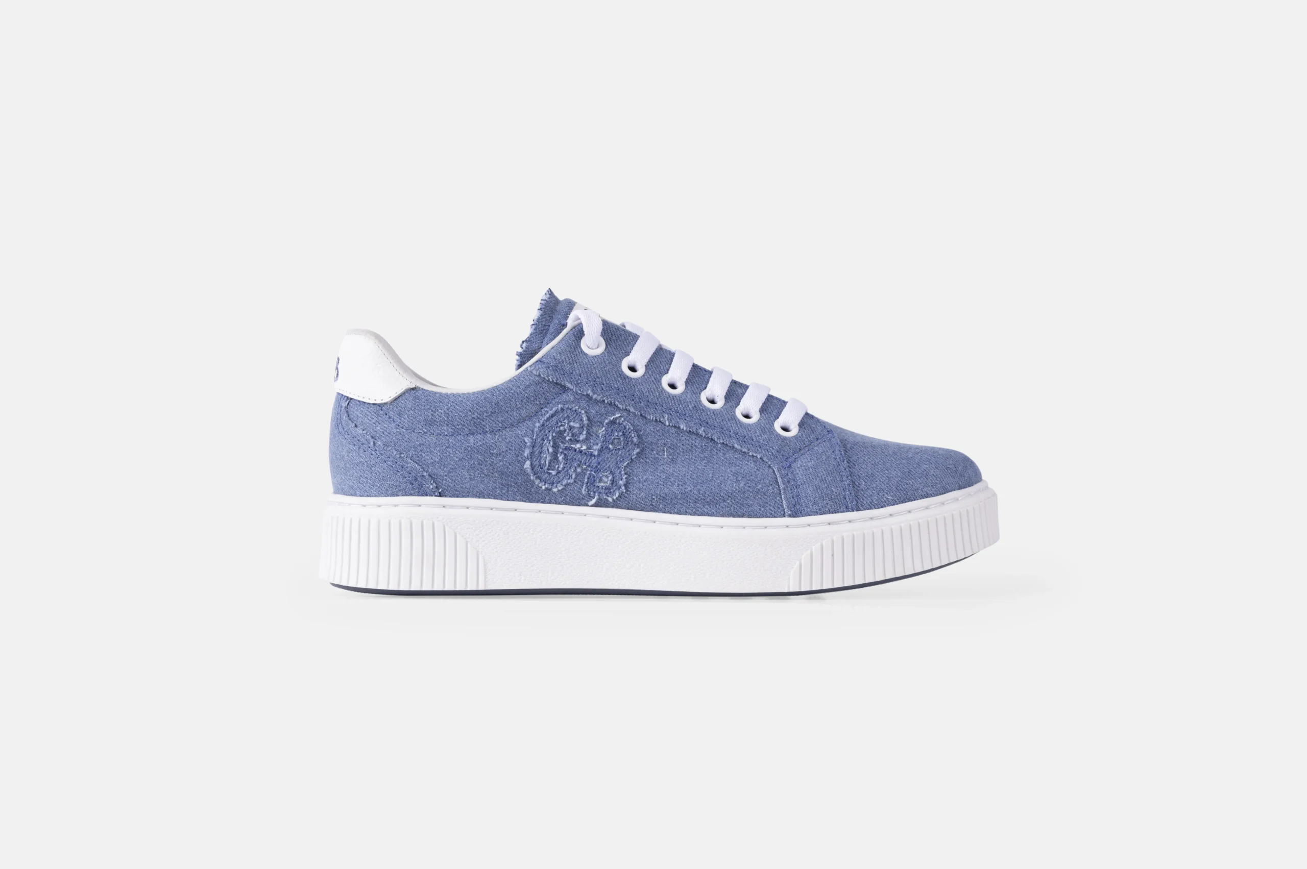 ZAPATILLAS MUJER CUERO TEXTIL BIGIONI ZA35 CELESTE - 1