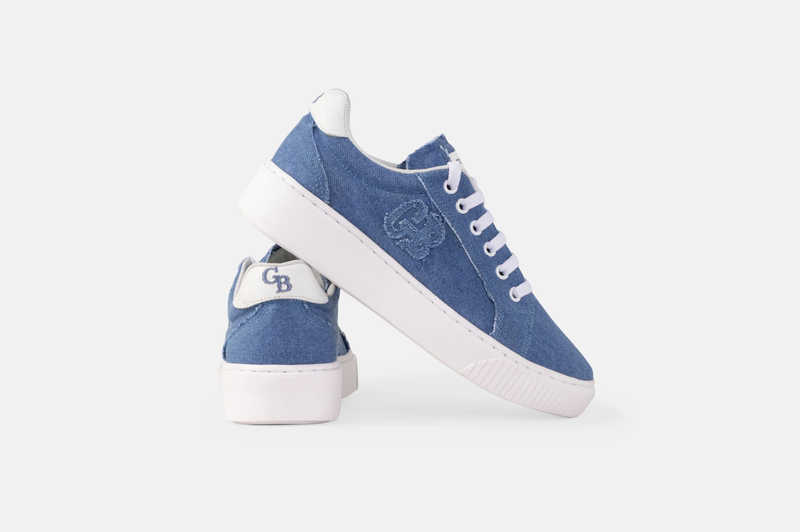 ZAPATILLAS MUJER CUERO TEXTIL BIGIONI ZA35 CELESTE - 4