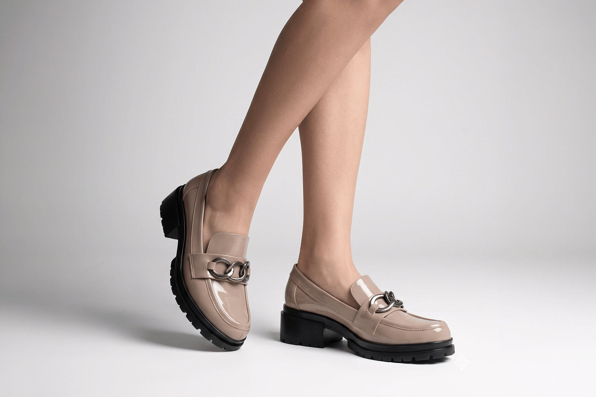 MOCASIN MUJER CUERO CHAROL BIGIONI ZAC-2301 LAVANDA - 2