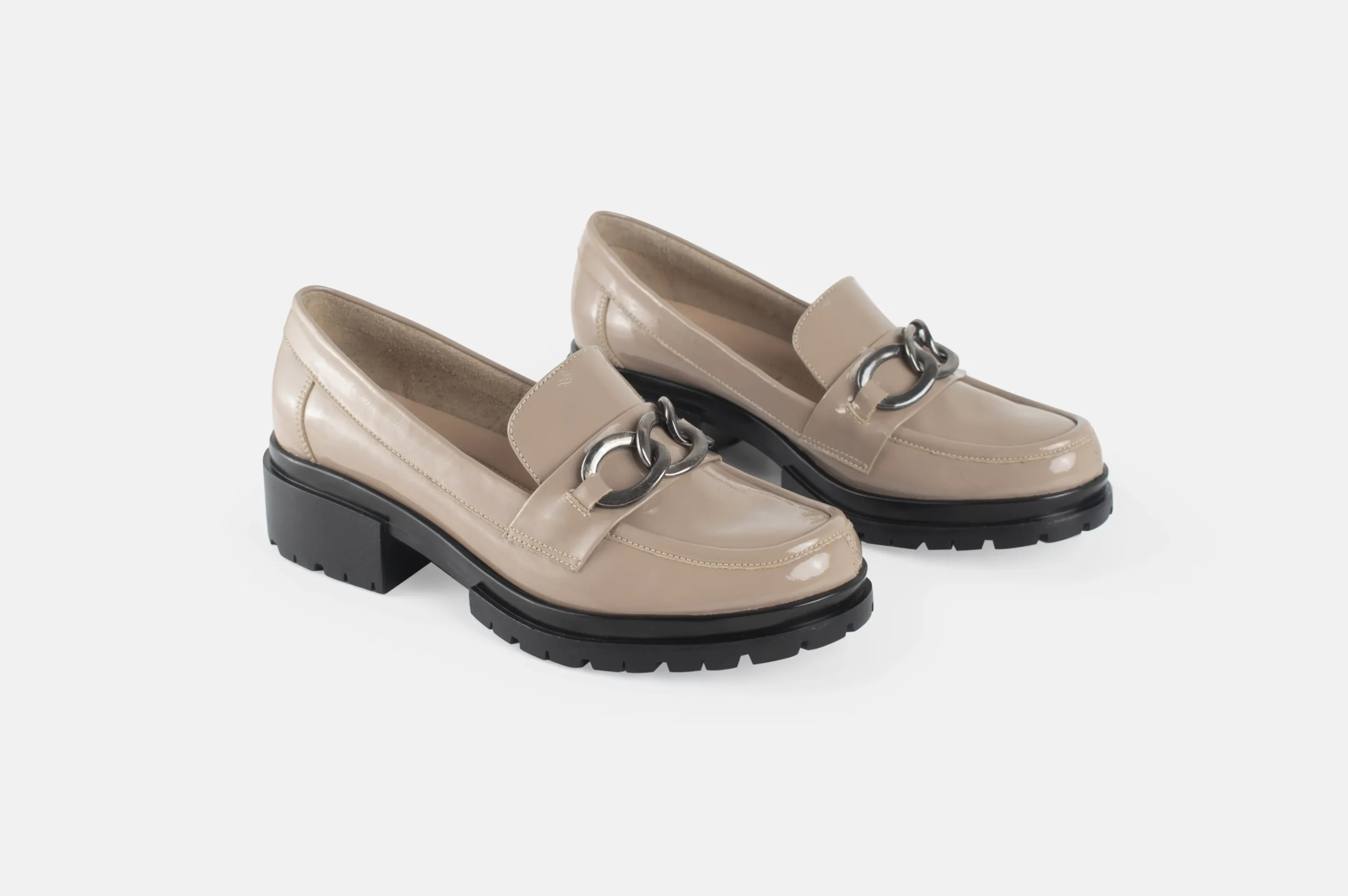 MOCASIN MUJER CUERO CHAROL BIGIONI ZAC-2301 LAVANDA - 4