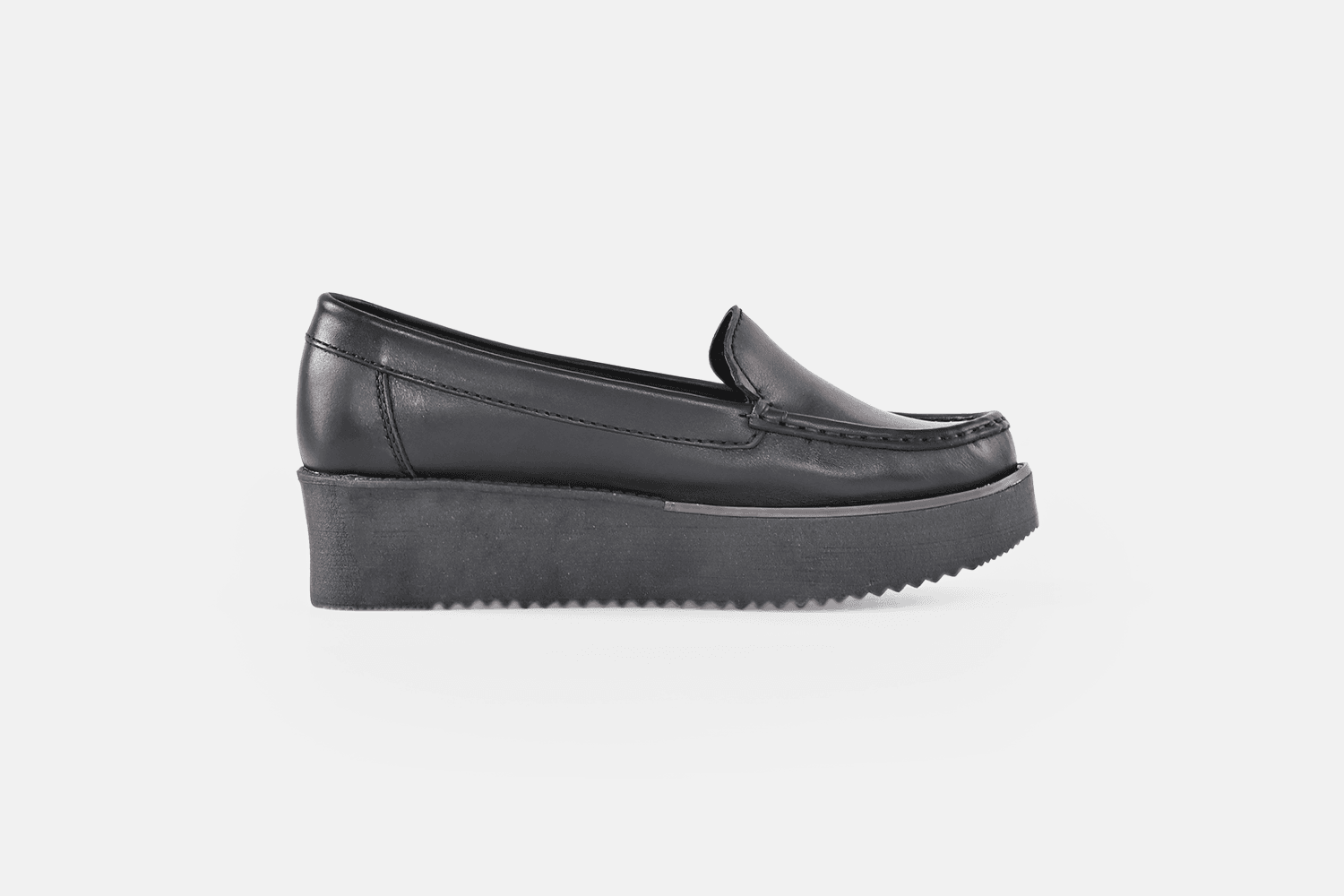 MOCASIN MUJER CUERO NAPA BIGIONI PLA NEGRO - 3