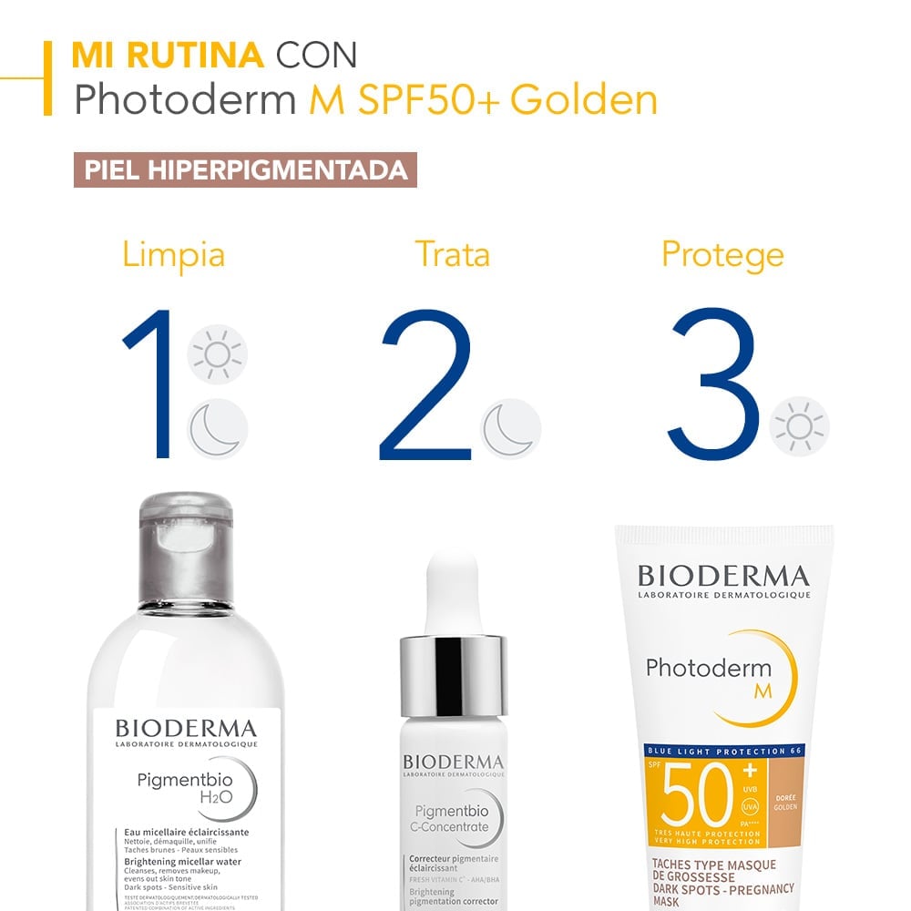 PROTECTOR SOLAR BIODERMA PHOTODERM M DORÈE SPF50+ 40ML - 2