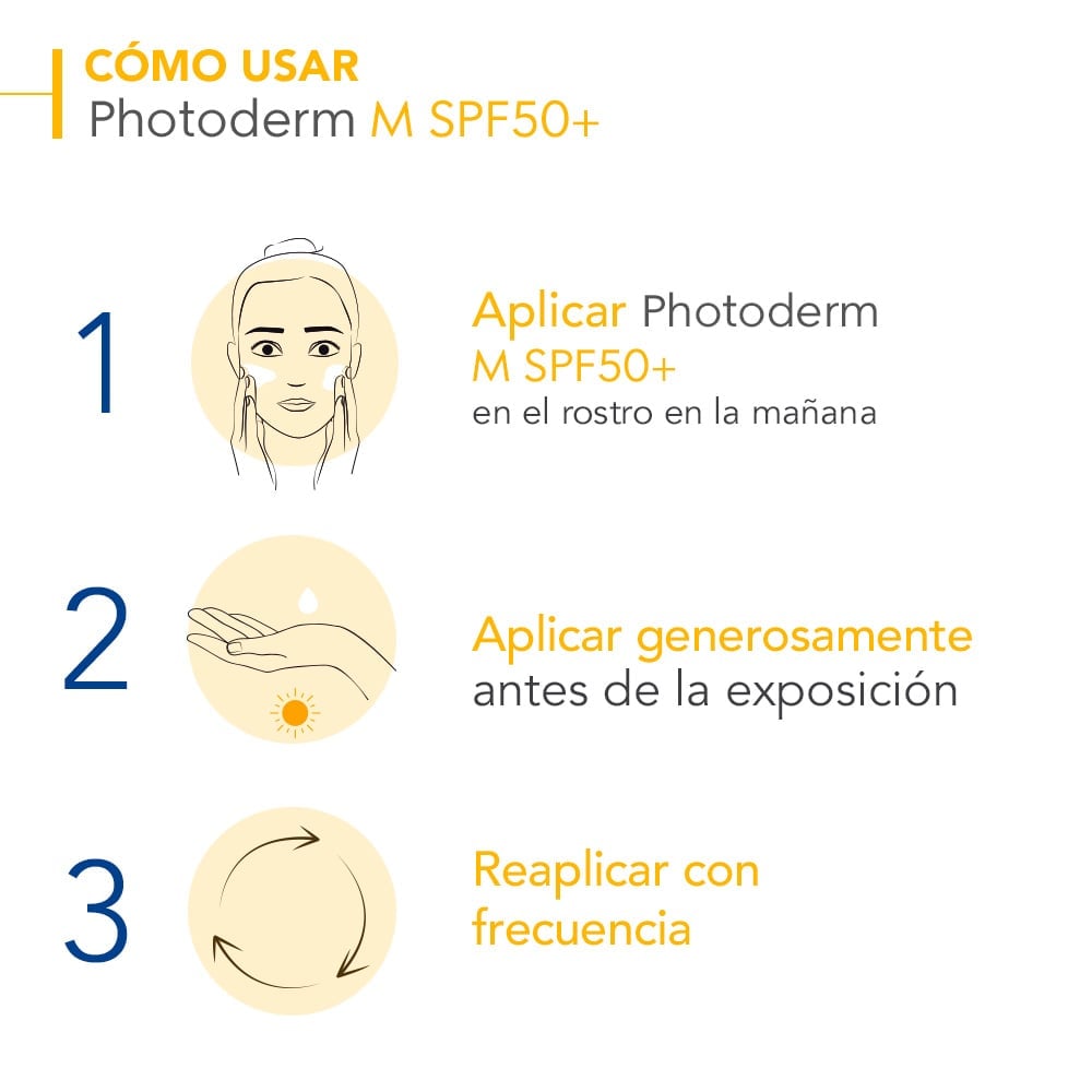 PROTECTOR SOLAR BIODERMA PHOTODERM M DORÈE SPF50+ 40ML - 3