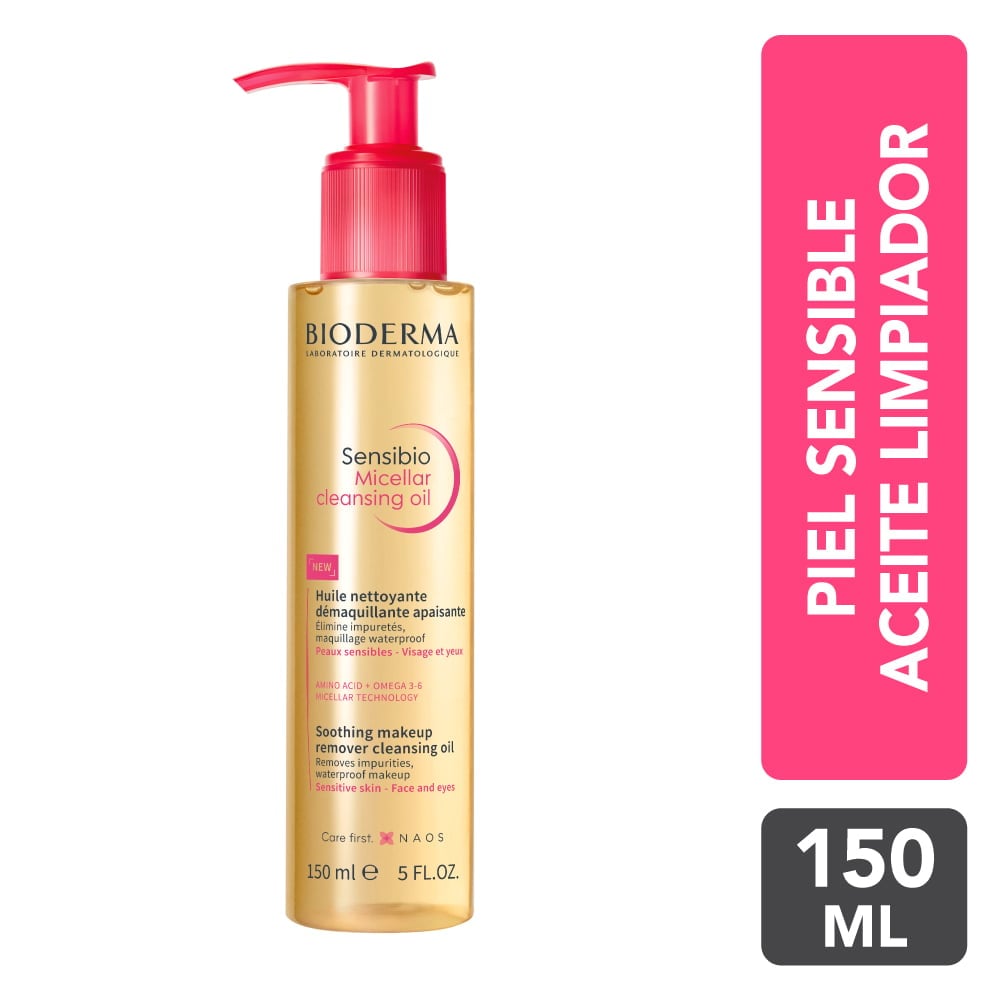 ACEITE LIMPIADOR BIODERMA SENSIBIO MICELLAR CLEANSING OIL 150ML - 1