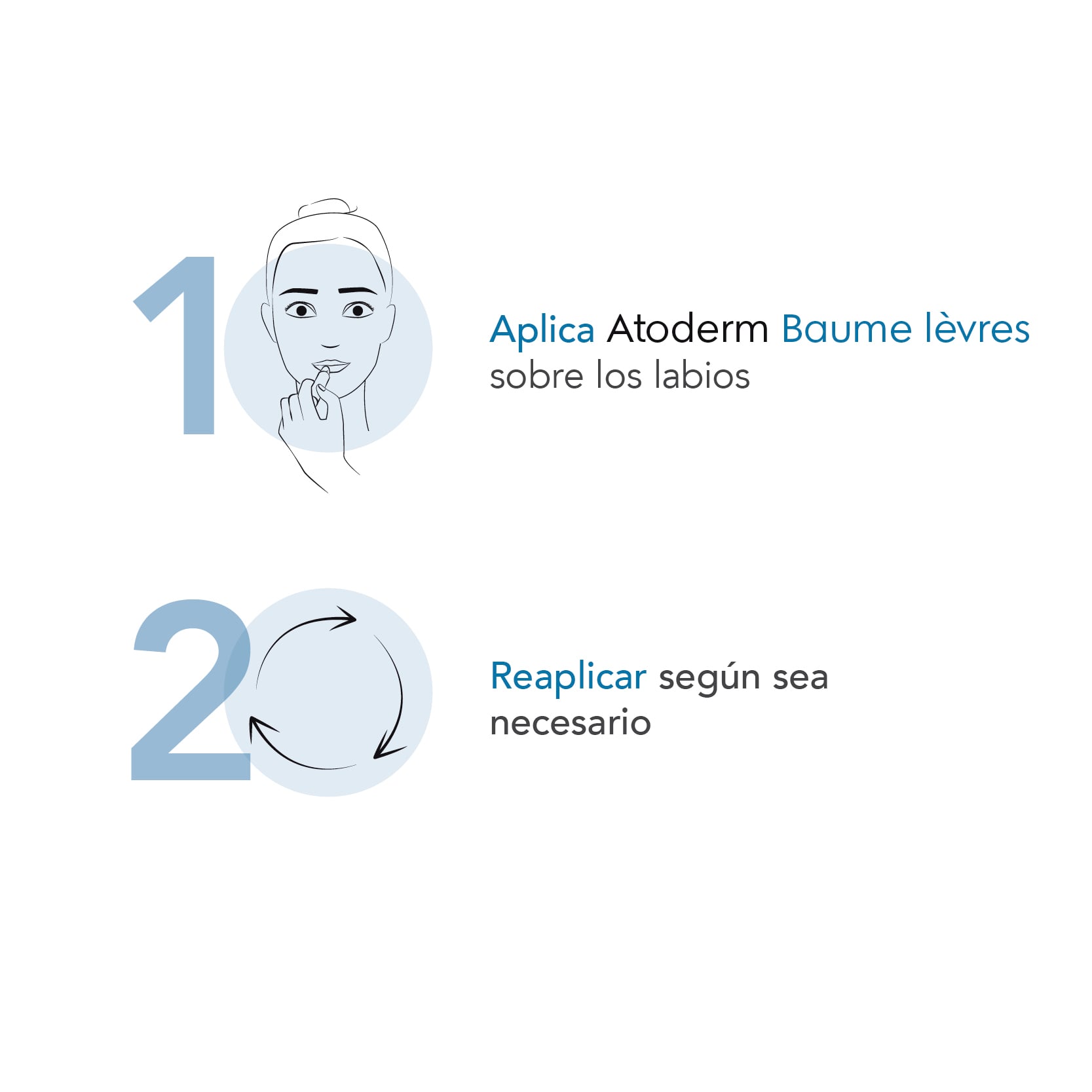 BÁLSAMO LABIAL BIODERMA ATODERM BAUME LEVRES 15ML - 4