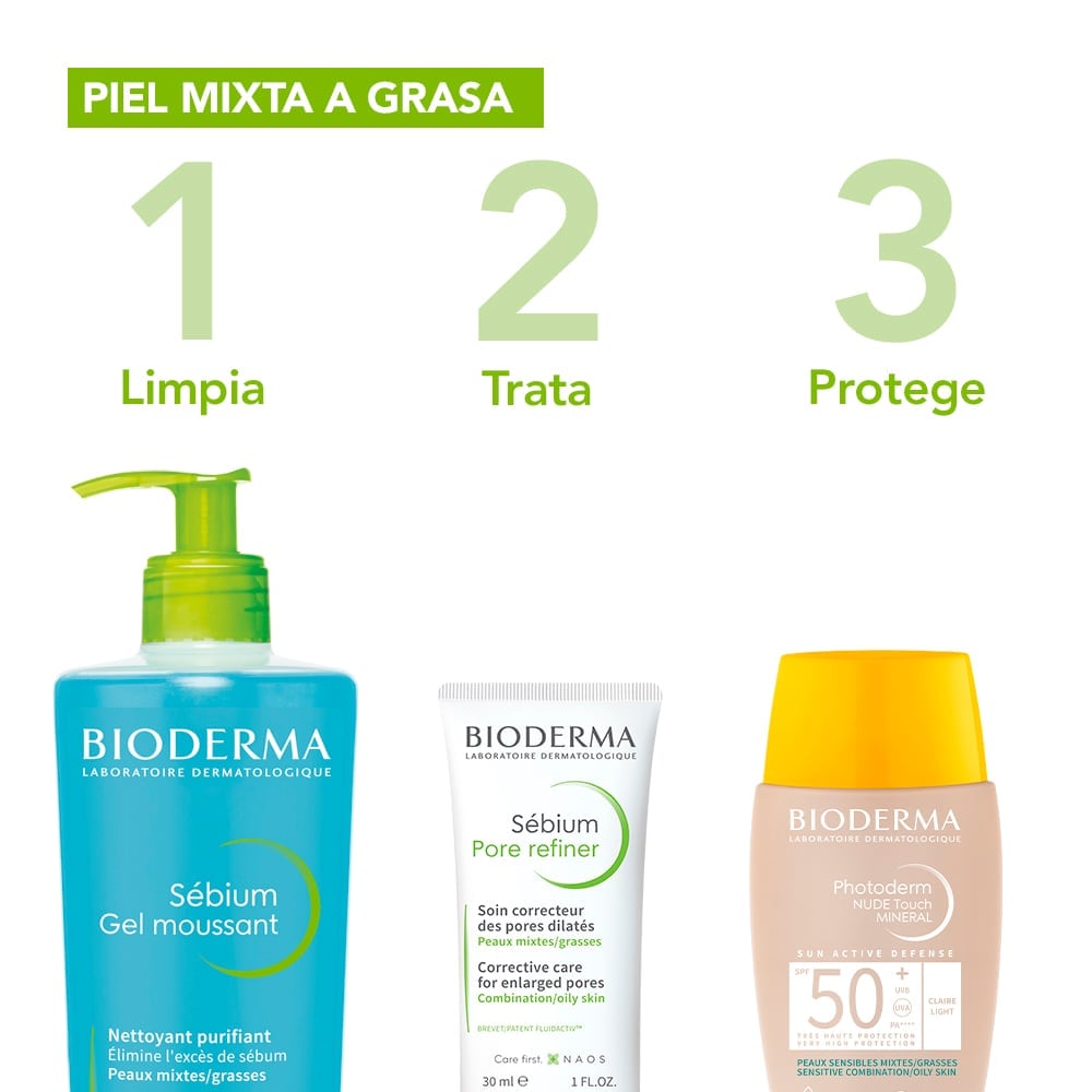 GEL CREMA BIODERMA SÉBIUM PORE REFINER 30ML - 2
