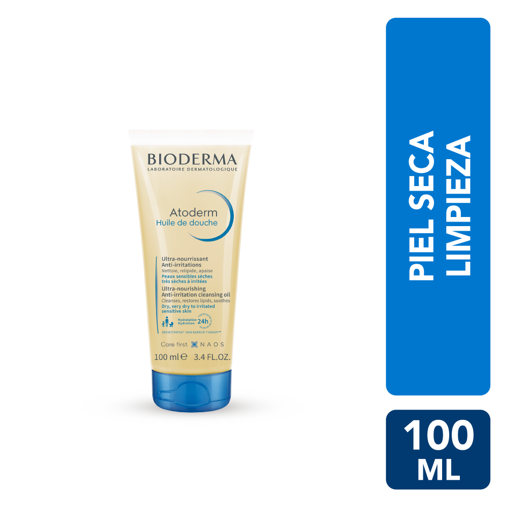 ACEITE LIMPIADOR BIODERMA ATODERM HUILE DE DOUCHE 100ML - 1