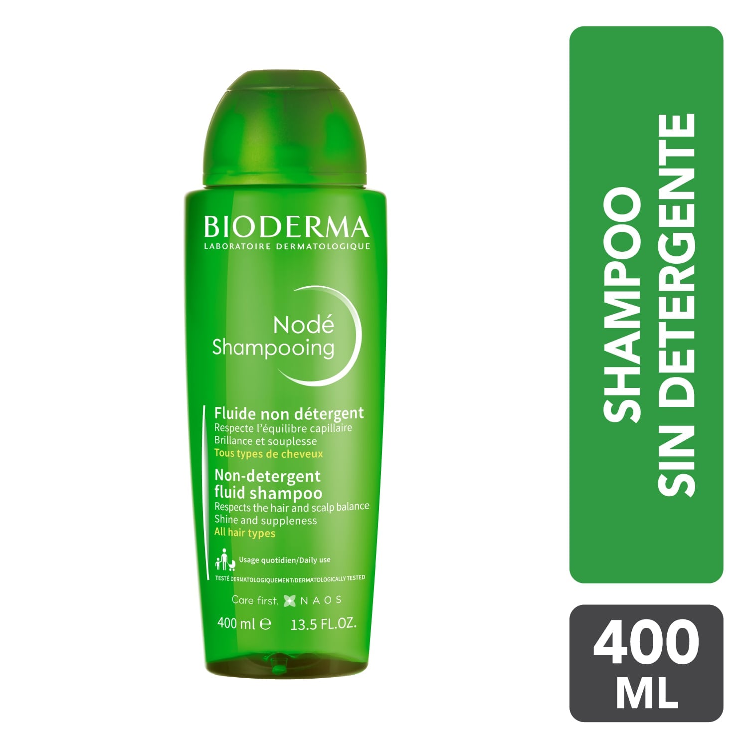 SHAMPOO BIODERMA NODE FLUIDE 400ML - 1