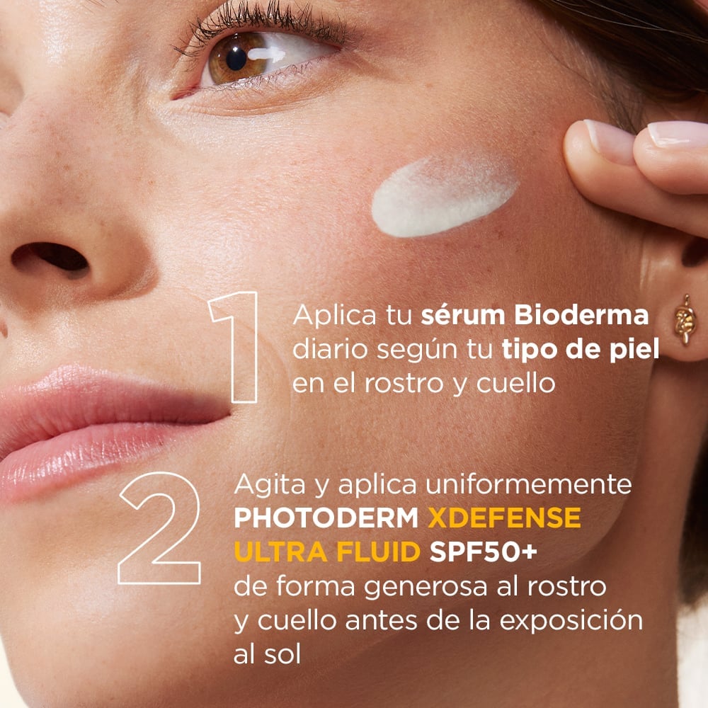 PROTECTOR SOLAR BIODERMA PHOTODERM XDEFENSE ULTRA-FLUIDO SPF50+ 40ML - 3