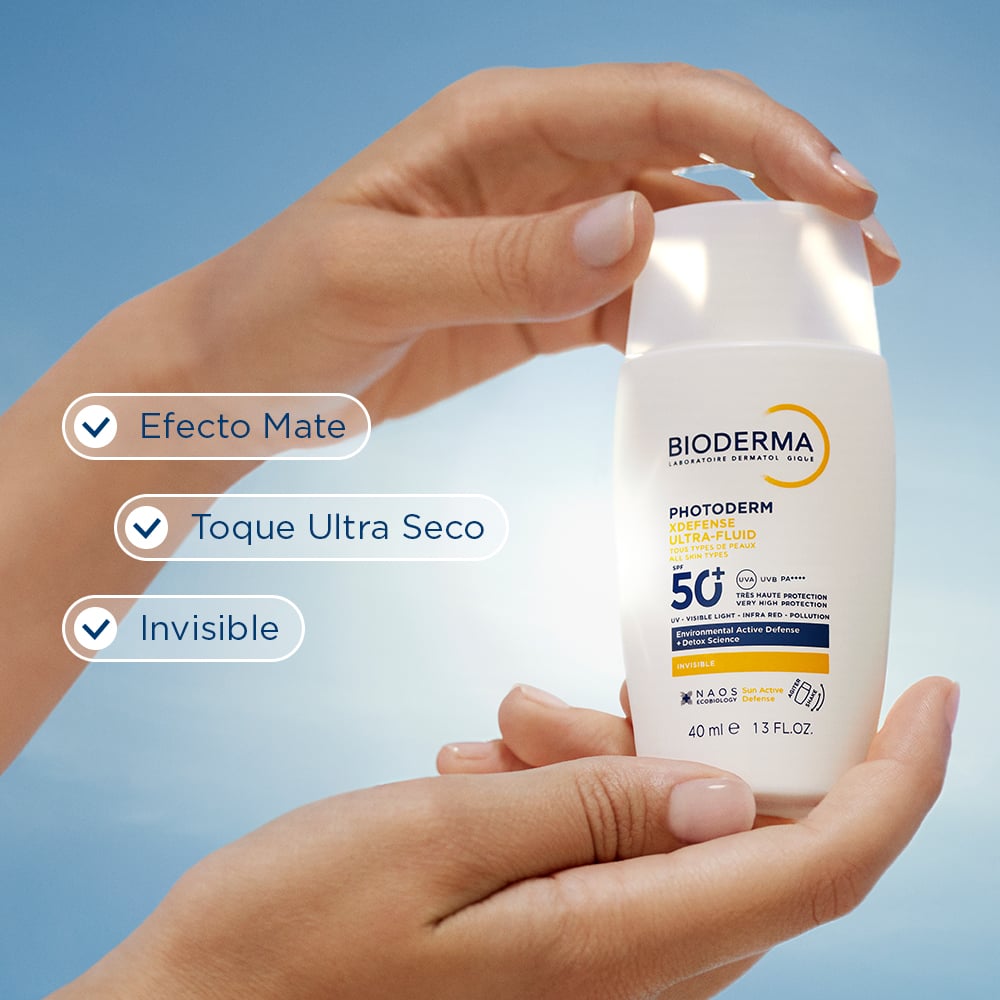 PROTECTOR SOLAR BIODERMA PHOTODERM XDEFENSE ULTRA-FLUIDO SPF50+ 40ML - 5