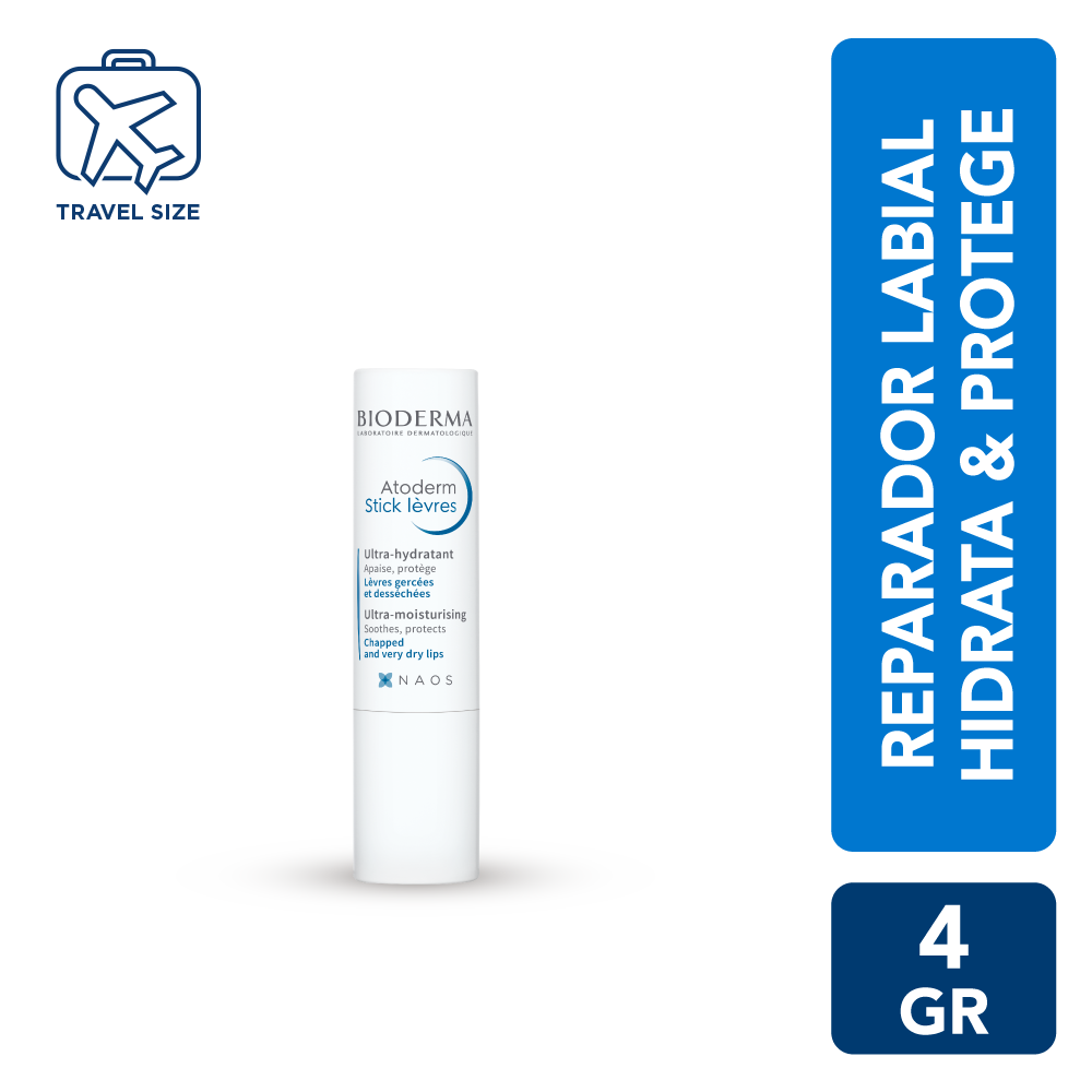 STICK LABIAL BIODERMA ATODERM LEVRES 4G - 1