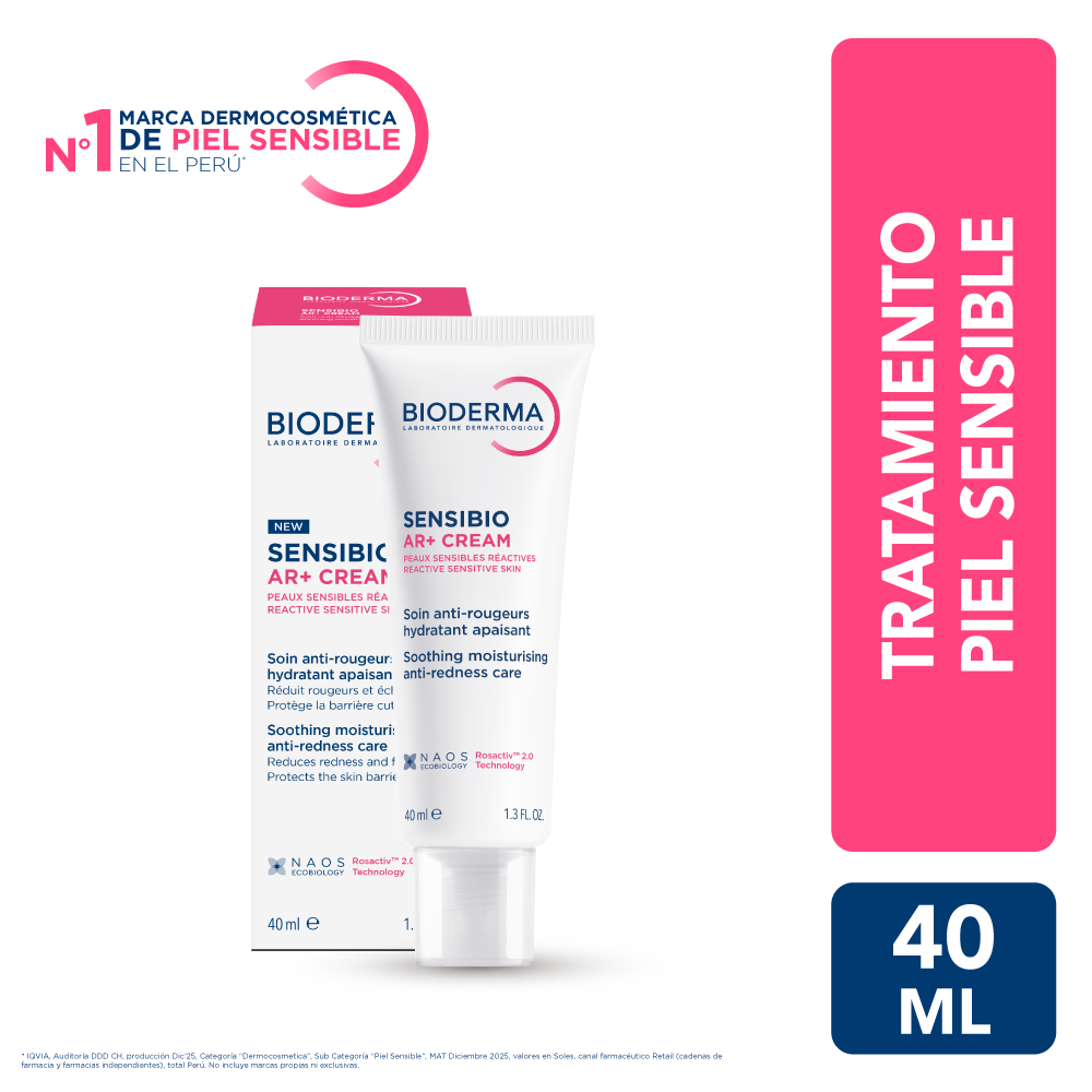 CREMA BIODERMA SENSIBIO AR+ CREAM 40ML - 1