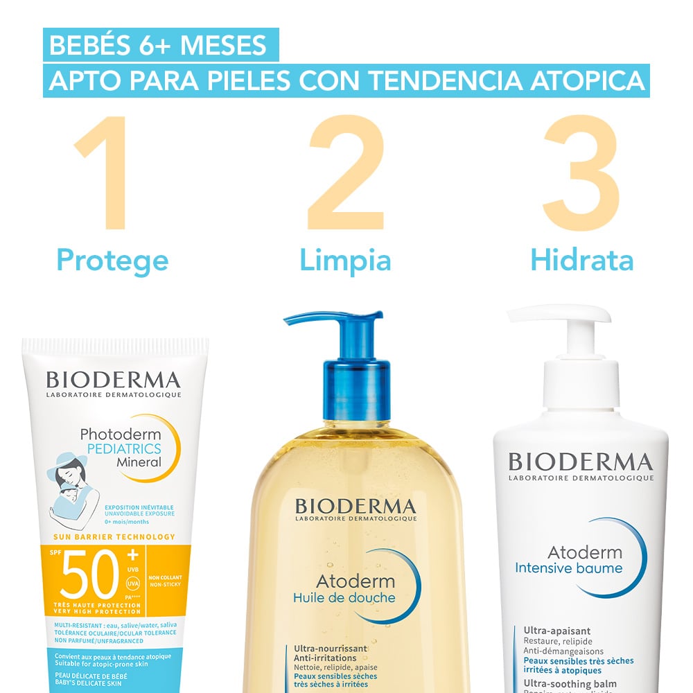 PROTECTOR SOLAR BIODERMA PHOTODERM PEDIATRICS MINERAL SPF50+ 50G - 2