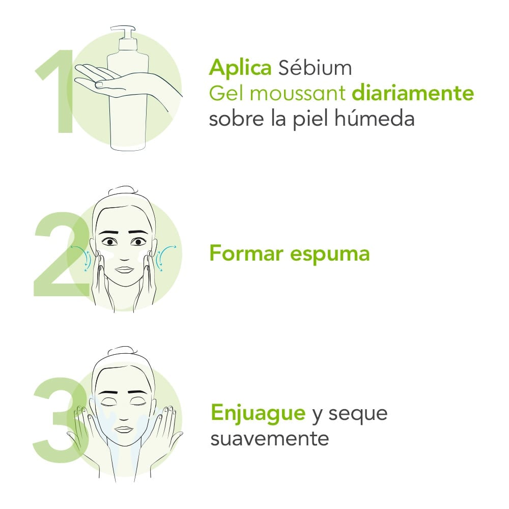 GEL LIMPIADOR BIODERMA SÉBIUM GEL MOUSSANT 500ML - 5