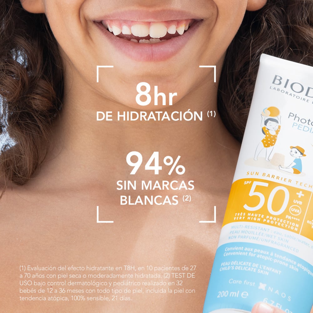 PROTECTOR SOLAR BIODERMA PHOTODERM PEDIATRICS LAIT SPF50+ 200ML - 5