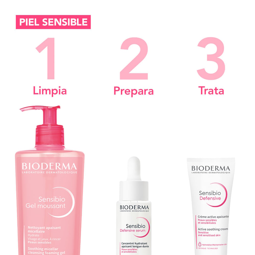 GEL LIMPIADOR BIODERMA SENSIBIO GEL MOUSSANT 500ML - 2