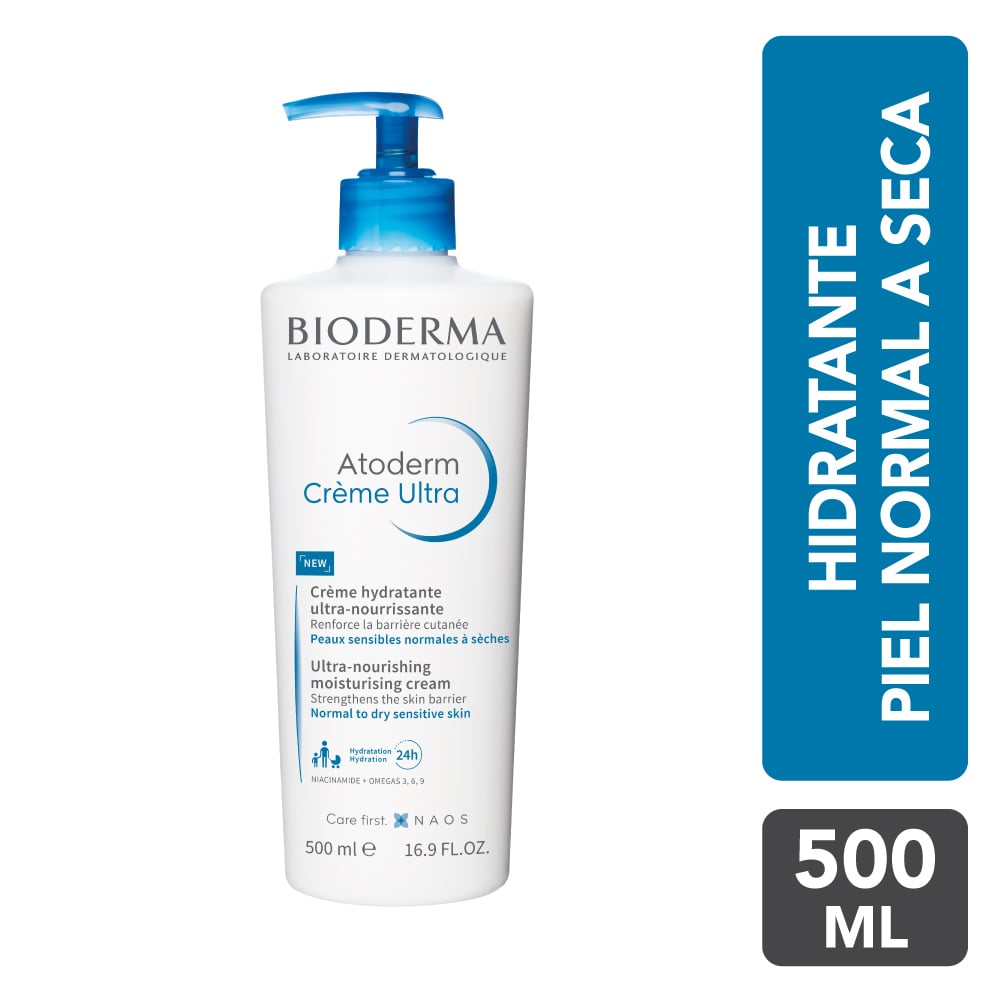 CREMA CORPORAL BIODERMA ATODERM CREME ULTRA 500ML - 1