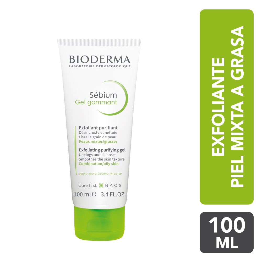 GEL BIODERMA SÉBIUM GEL GOMMANT 100ML - 1