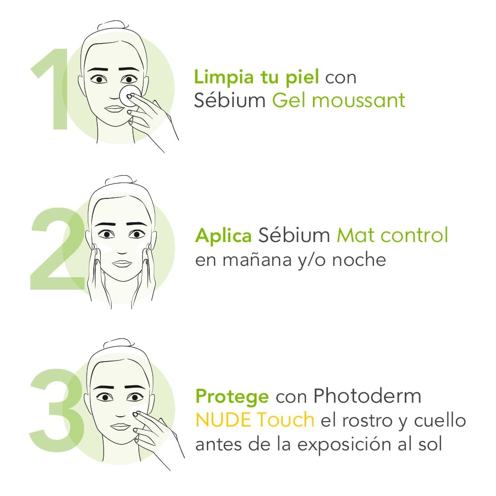 CREMA BIODERMA SÉBIUM MAT CONTROL 30ML - 3