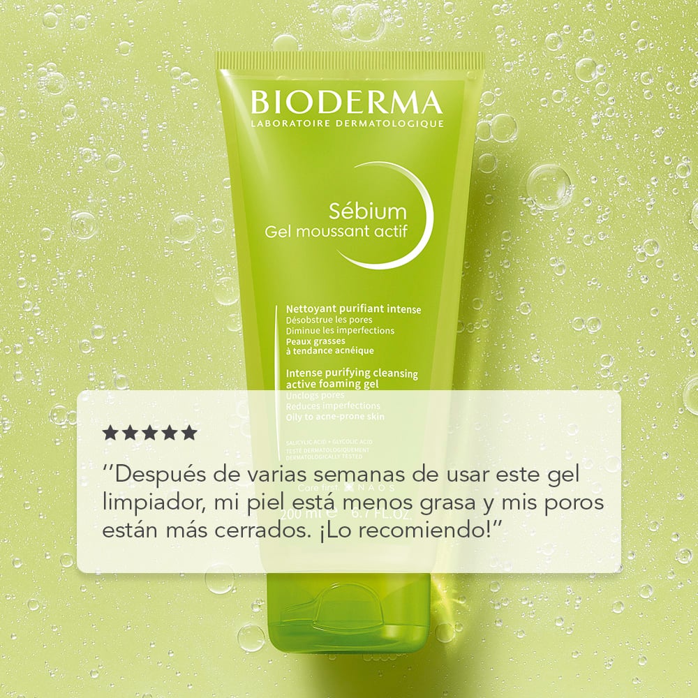 GEL LIMPIADOR BIODERMA SÉBIUM GEL MOUSSANT ACTIF 200ML - 8