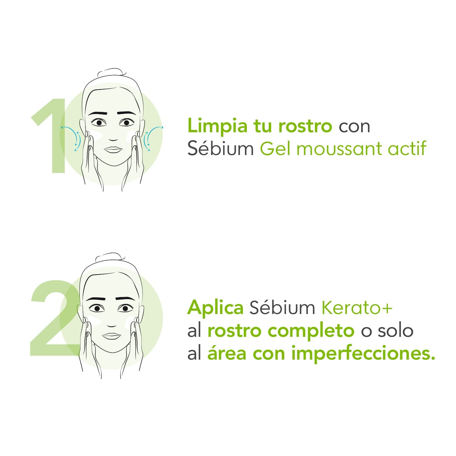 GEL CREMA BIODERMA SÉBIUM KERATO+ 30ML - 3