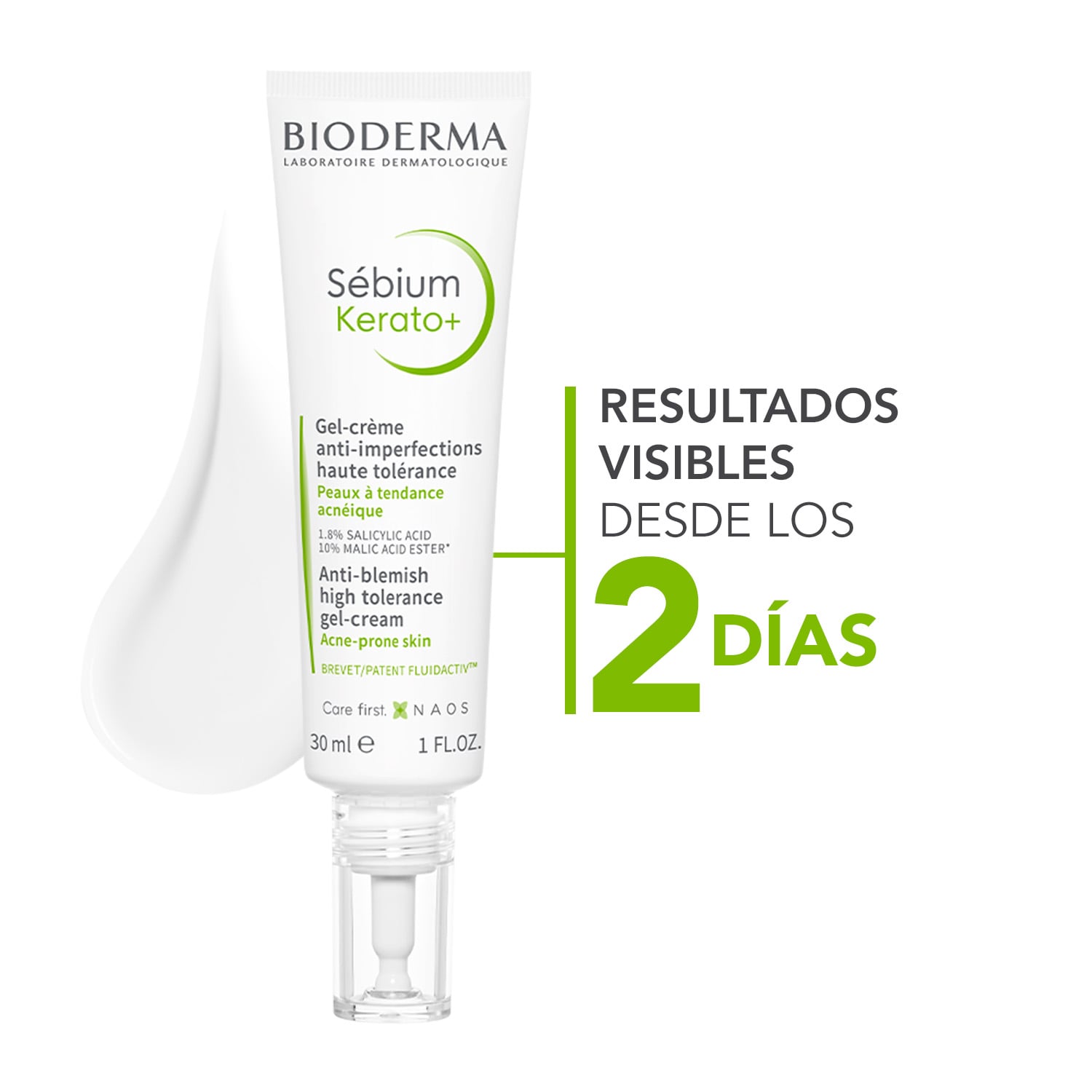 GEL CREMA BIODERMA SÉBIUM KERATO+ 30ML - 4