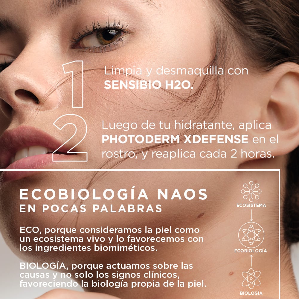 BIODERMA SENSIBIO KIT H2O Y PHOTODERM XDEFENSE - 4