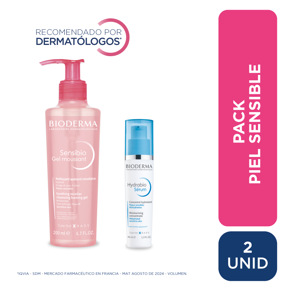 BIODERMA KIT HIDRATACIÓN PIEL SENSIBLE - 1