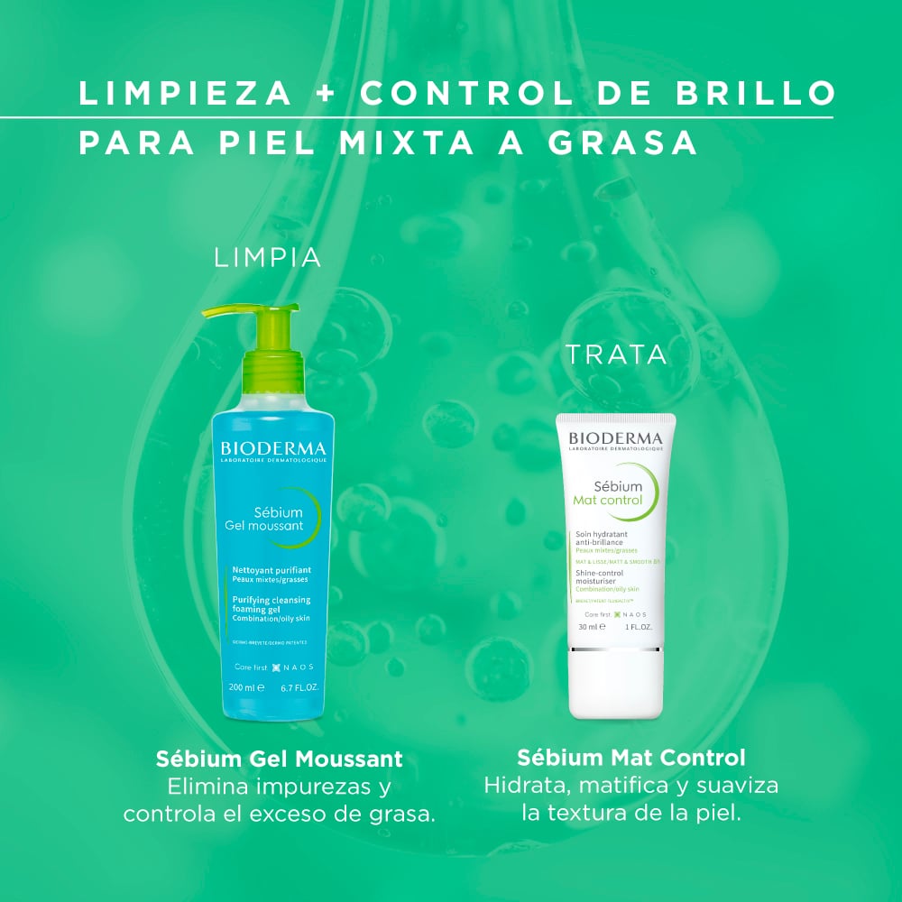 BIODERMA SÉBIUM KIT RUTINA PIEL GRASA - 2