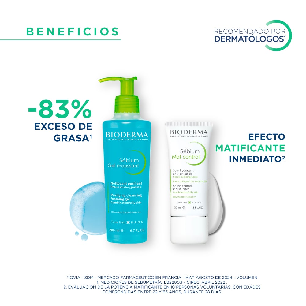 BIODERMA SÉBIUM KIT RUTINA PIEL GRASA - 3