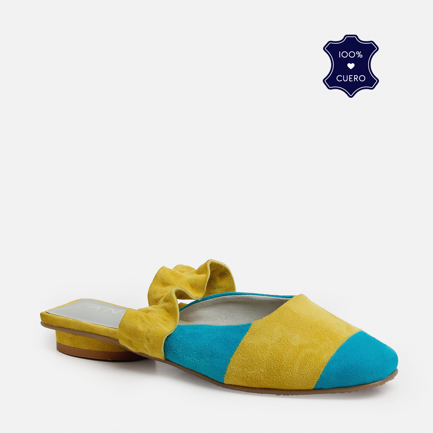 FLAT SUECO MUJER CASUAL ANNABLU - 1