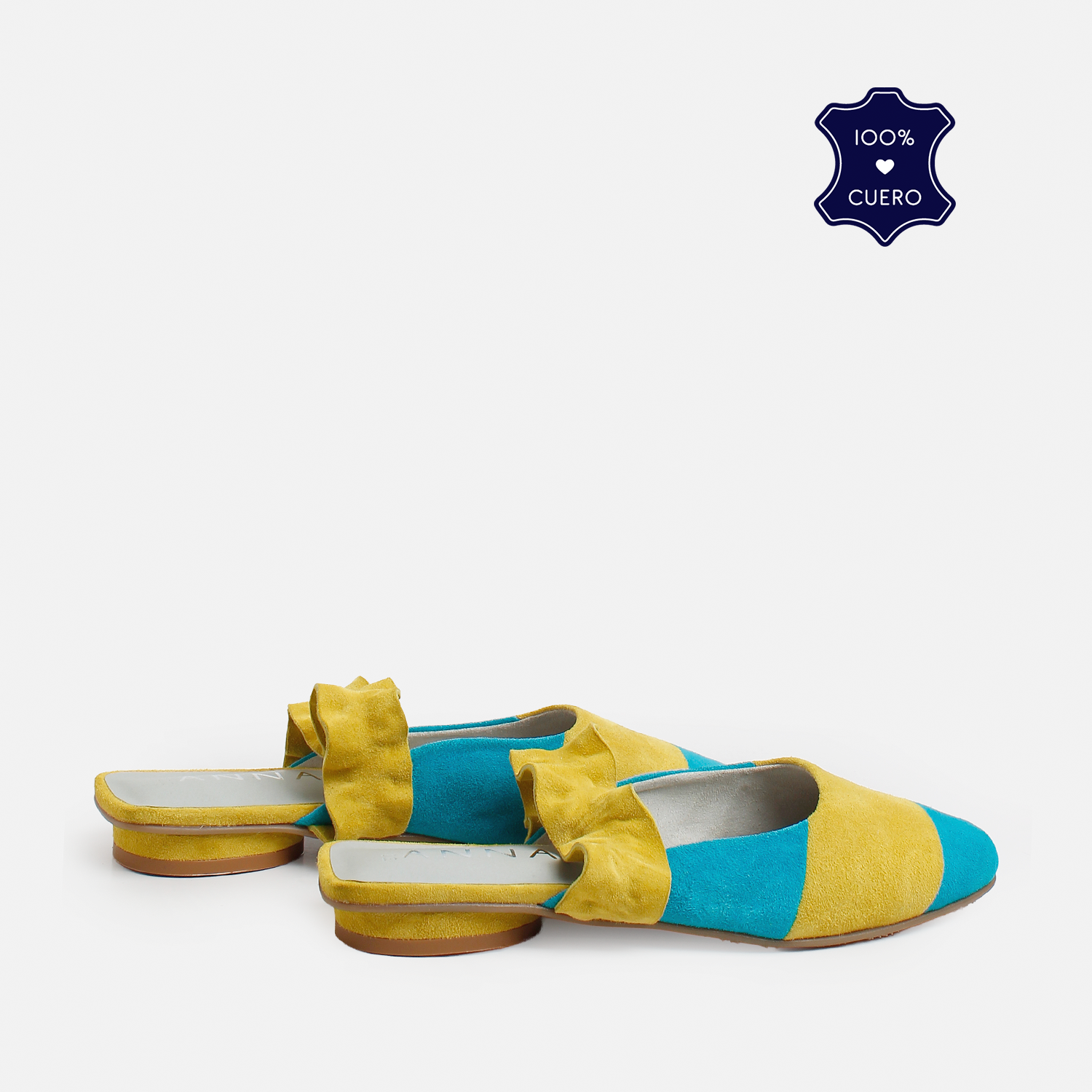 FLAT SUECO MUJER CASUAL ANNABLU - 4