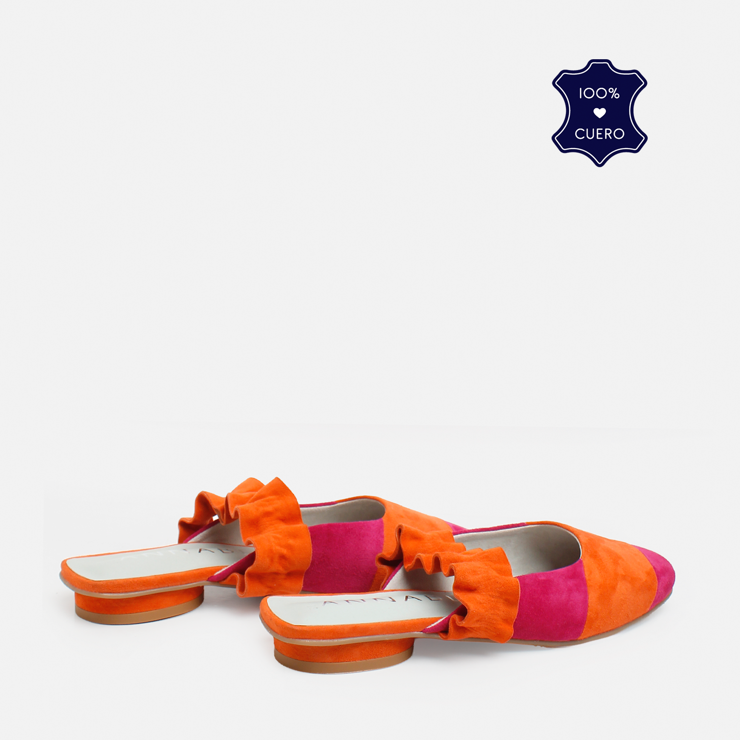 FLAT SUECO MUJER CASUAL ANNABLU - 5