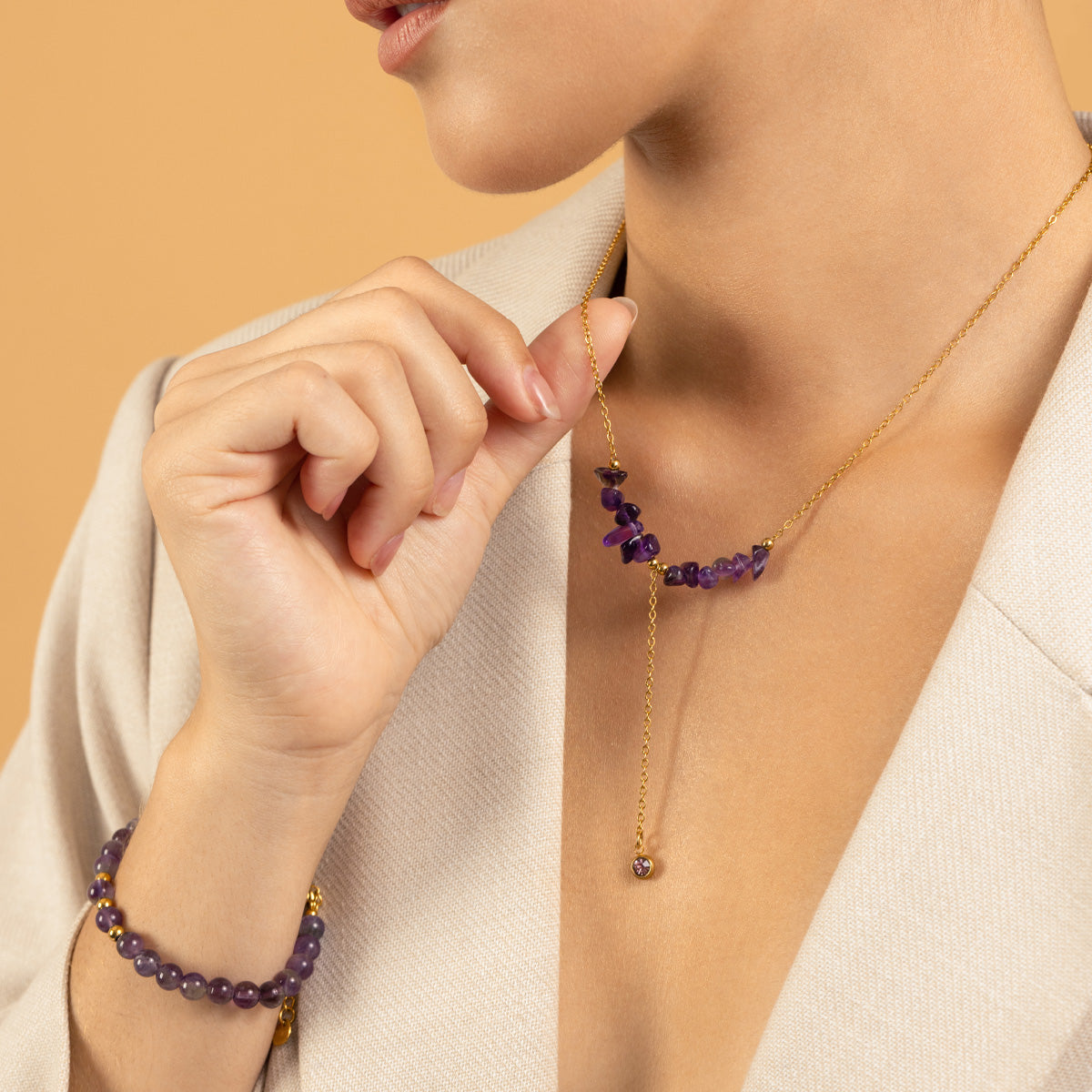 COLLAR AMATISTA CASCAJOS - 4
