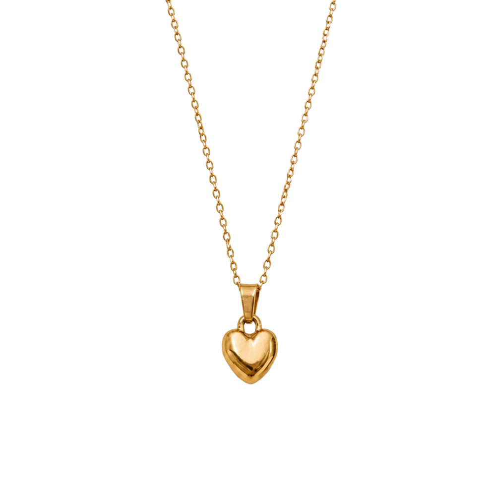 COLLAR CORAZÓN BOMBITA GOLD - 1