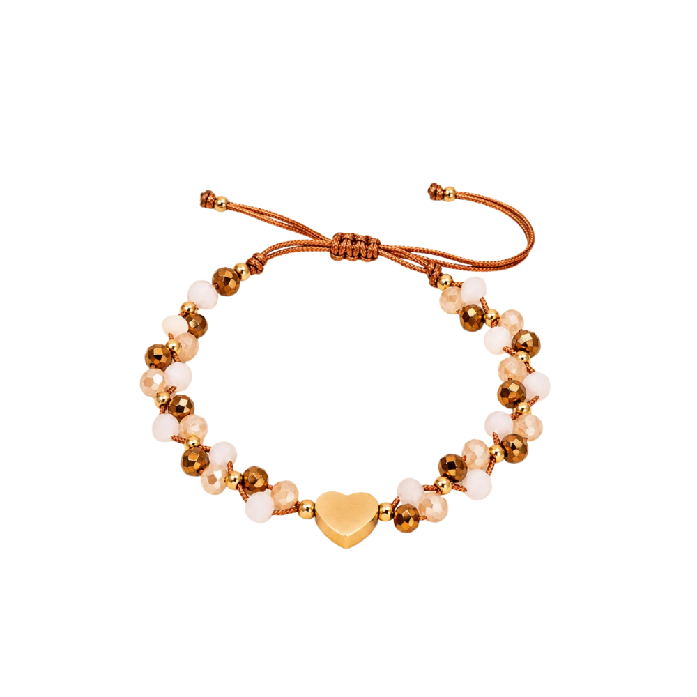 PULSERA CORAZÓN PASANTE - 1