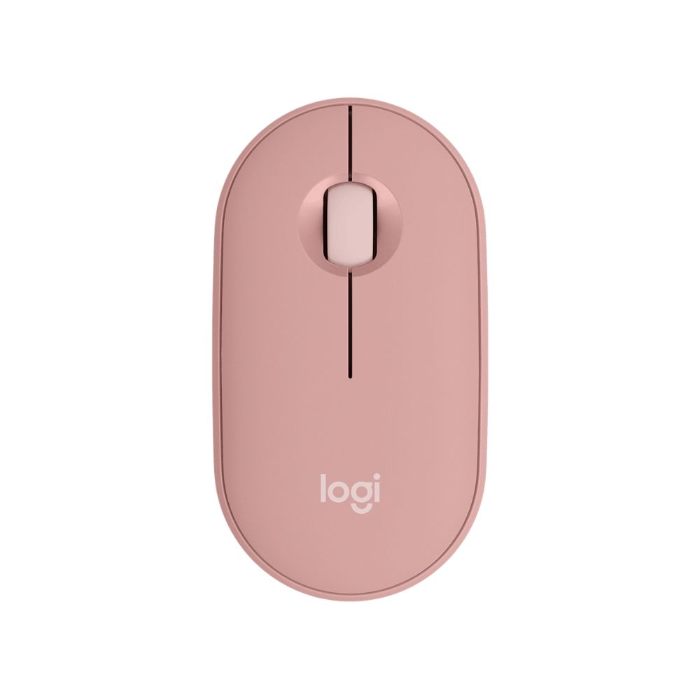 MOUSE LOGITECH PEBBLE 2 M350S INALÁMBRICO ROSADO - 1