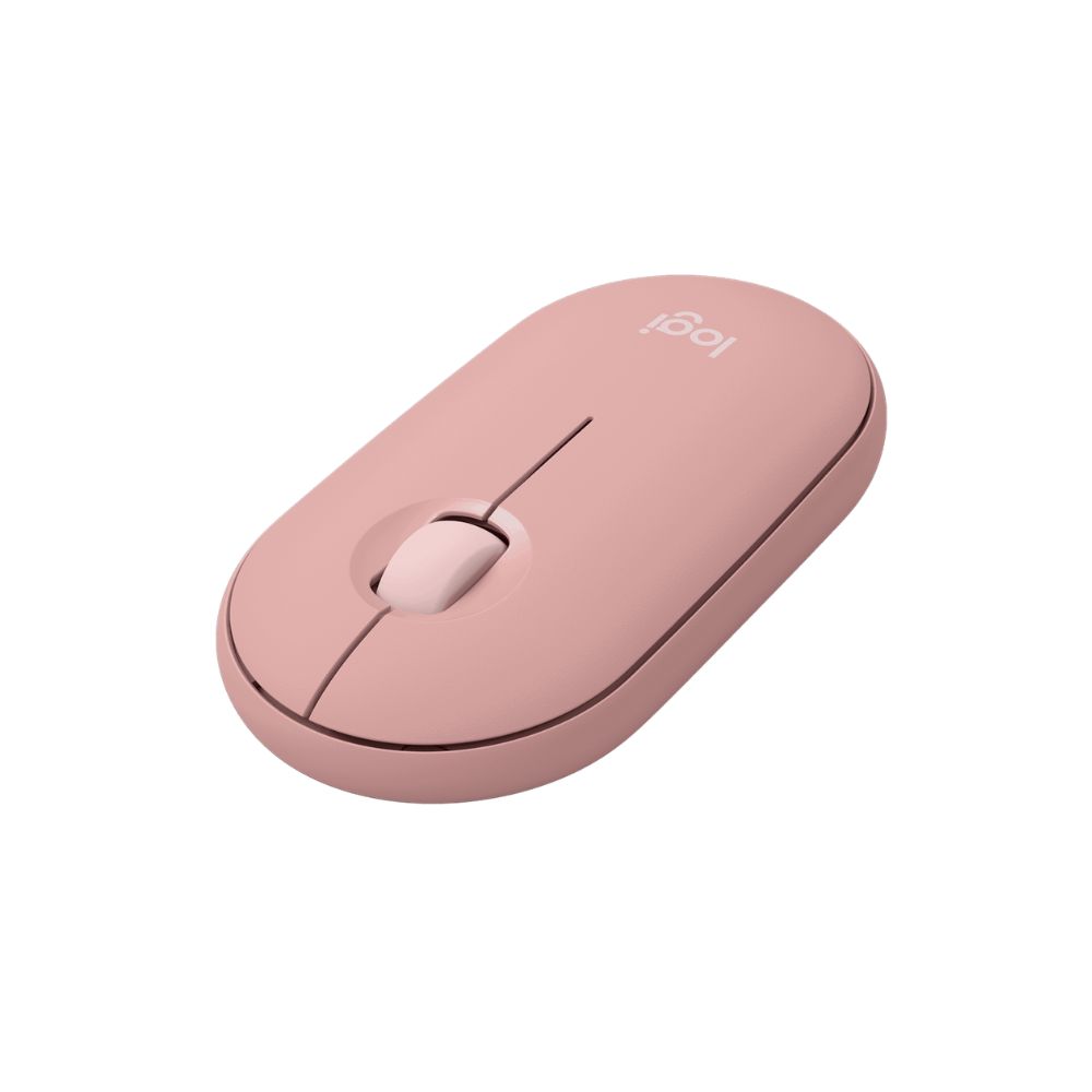 MOUSE LOGITECH PEBBLE 2 M350S INALÁMBRICO ROSADO - 3
