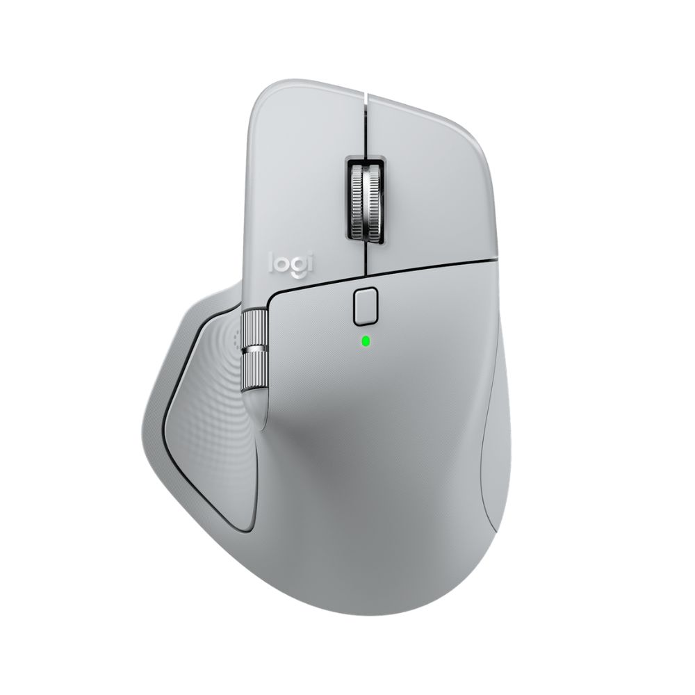 MOUSE LOGITECH MX MASTER 4 INALÁMBRICO CON USB-C BLUETOOTH 8K DPI GRIS CLARO - 2